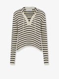 Dior Dioriviera Striped Linen And Silk Sweater