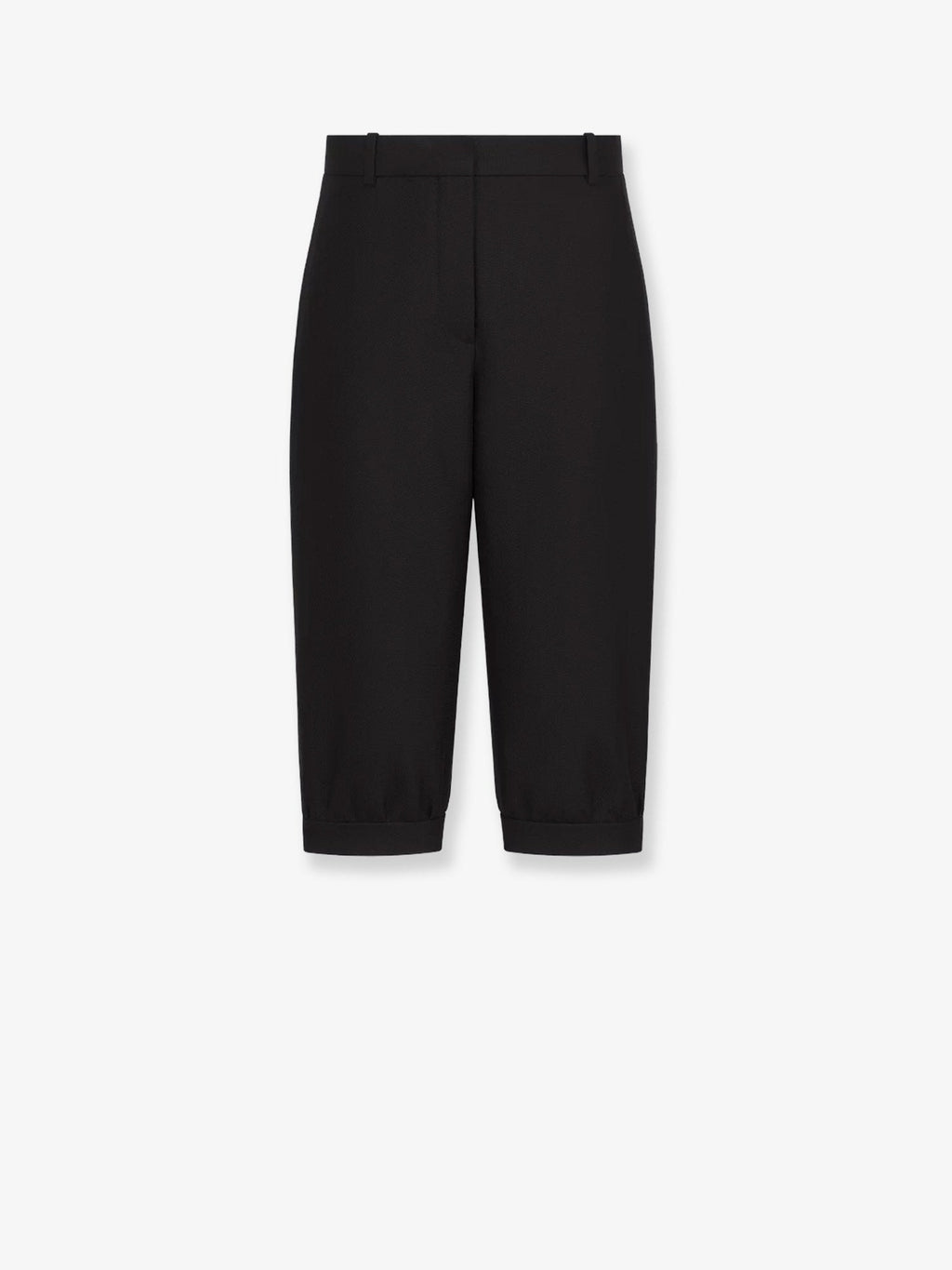 Dior Virgin Wool And Silk Grain De Poudre Bermuda Shorts