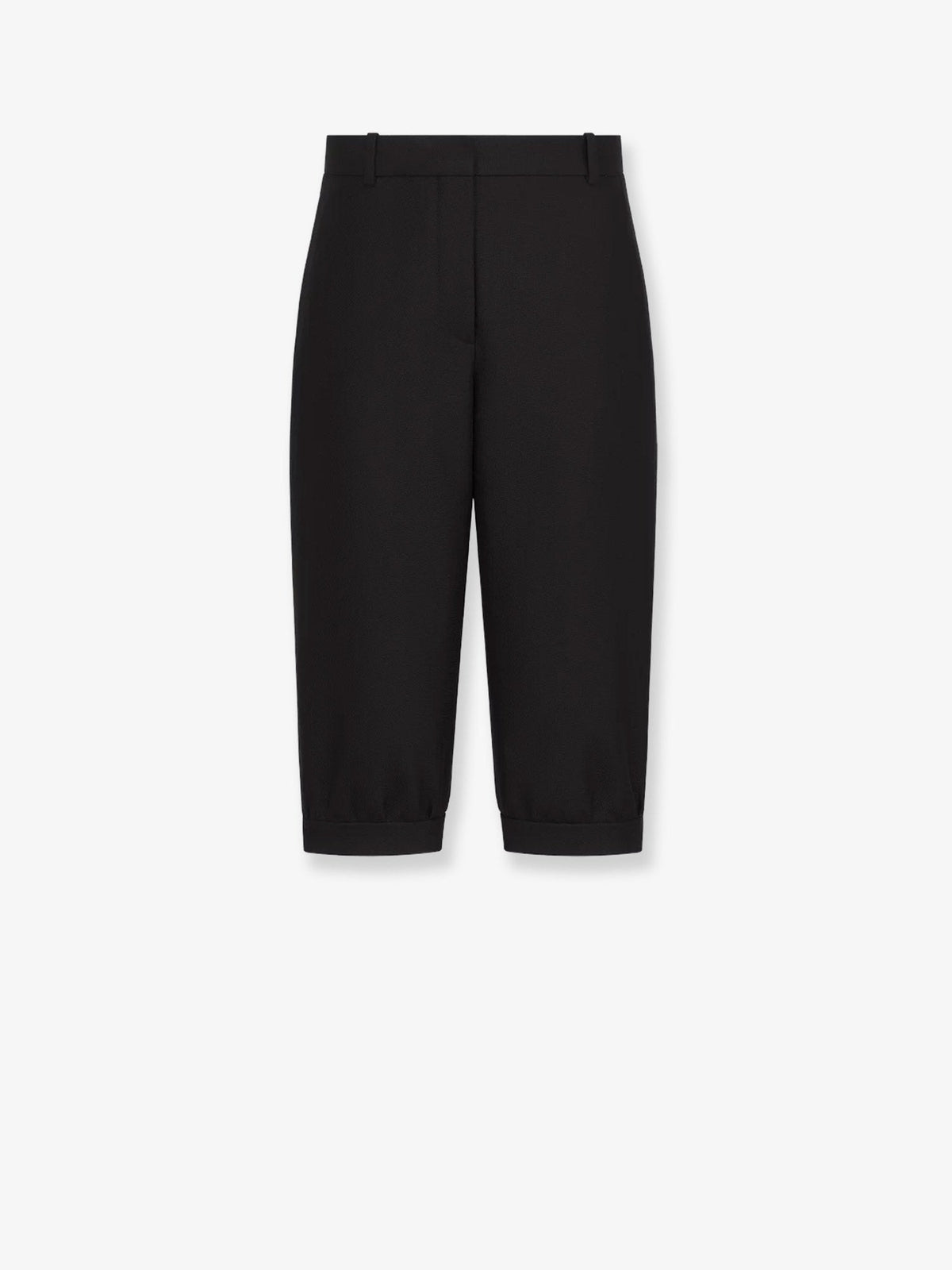 Dior Virgin Wool And Silk Grain De Poudre Bermuda Shorts