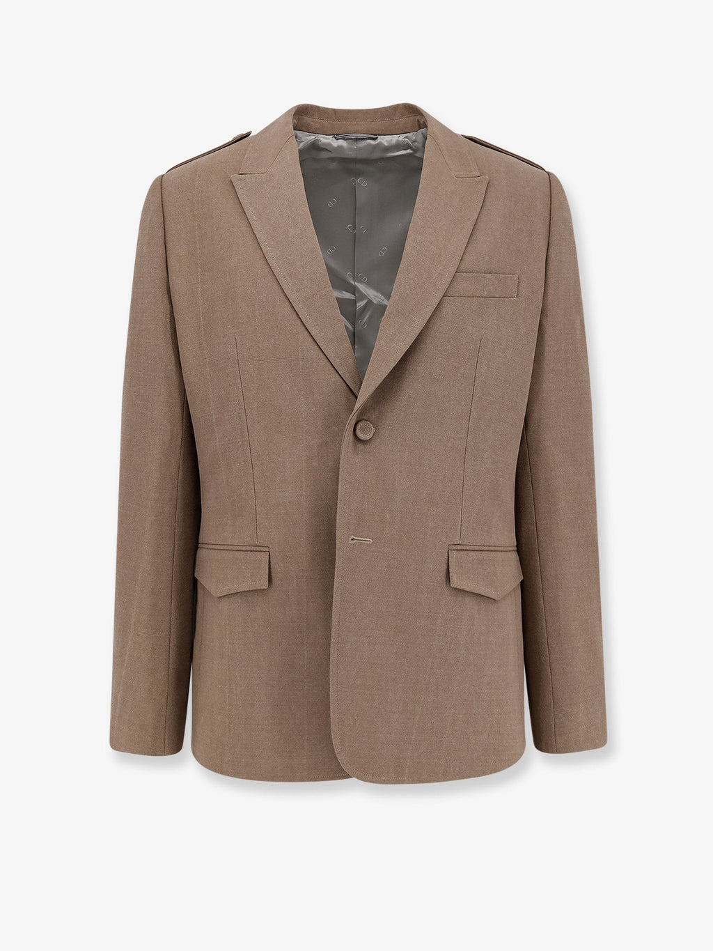 Dior Single-Breasted Virgin Wool Blazer