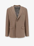 Dior Single-Breasted Virgin Wool Blazer