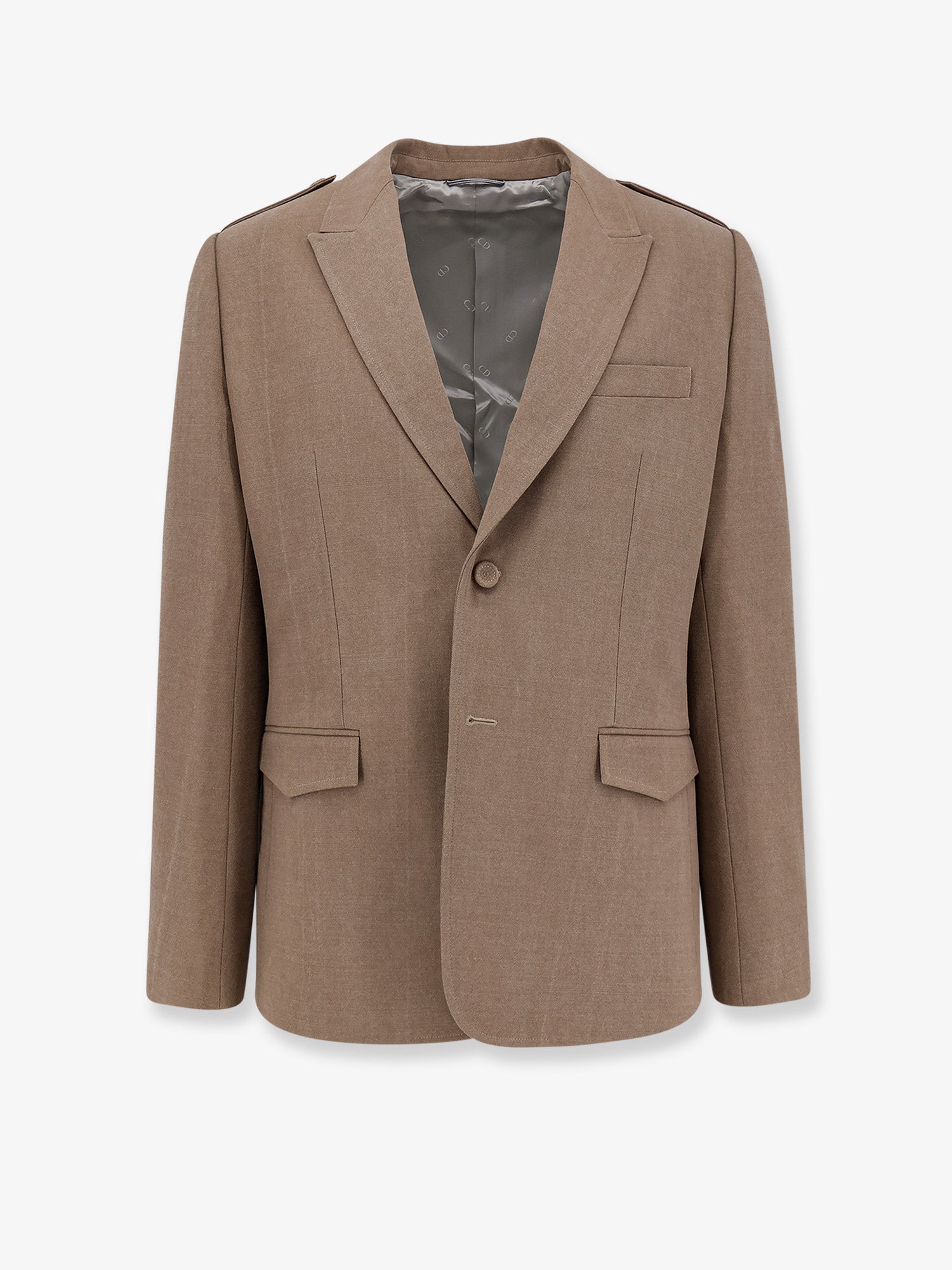 Dior Single-Breasted Virgin Wool Blazer