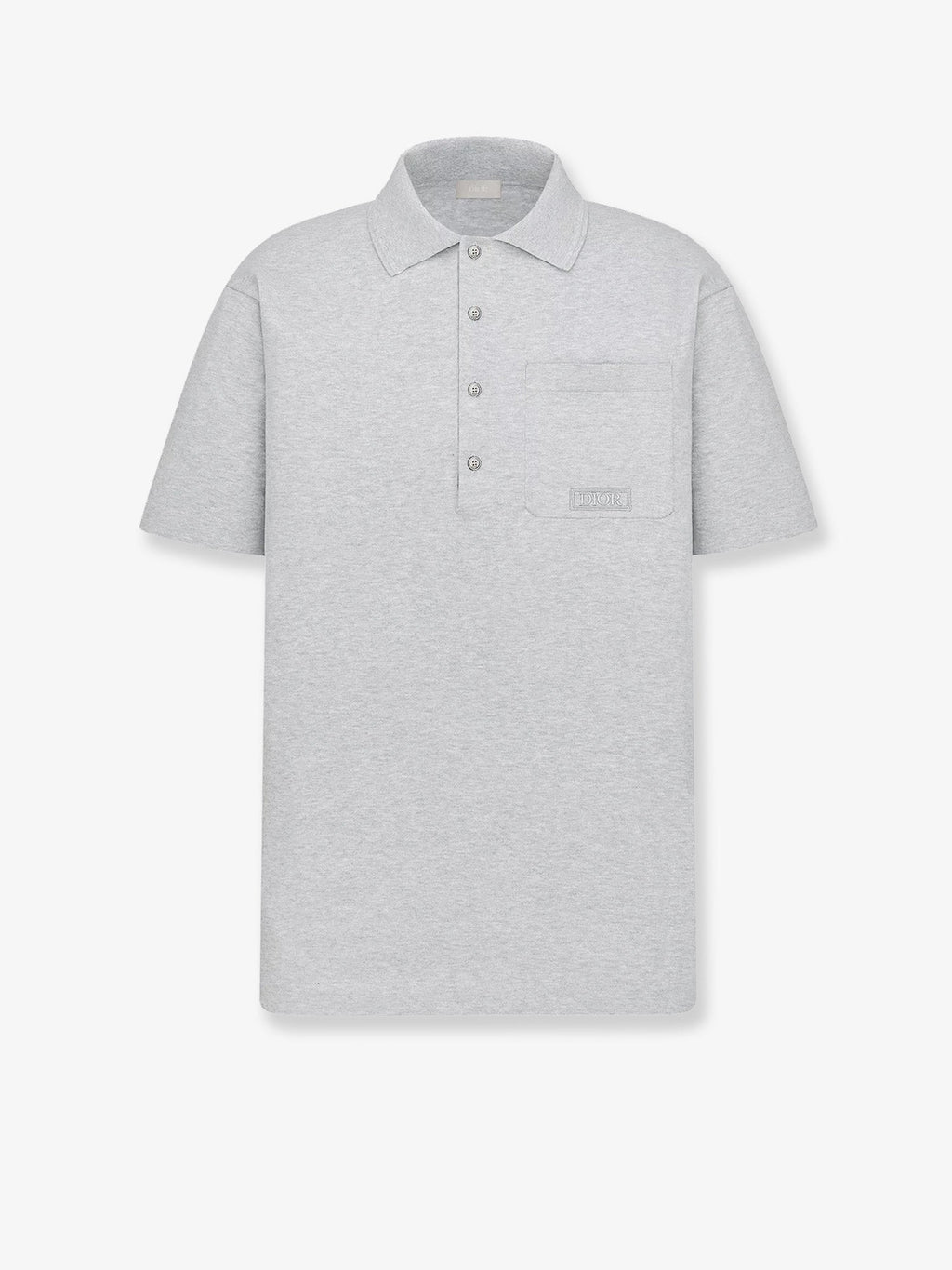 Dior MÃƒÆ’Ã†â€™Ãƒâ€šÃ‚Â©lnge Cotton And Silk Polo Shirt