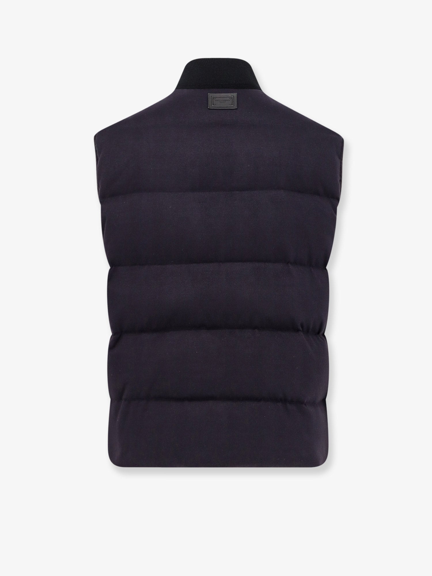 Dolce & Gabbana Cotton And Viscose Reversible Sleeveless Jacket