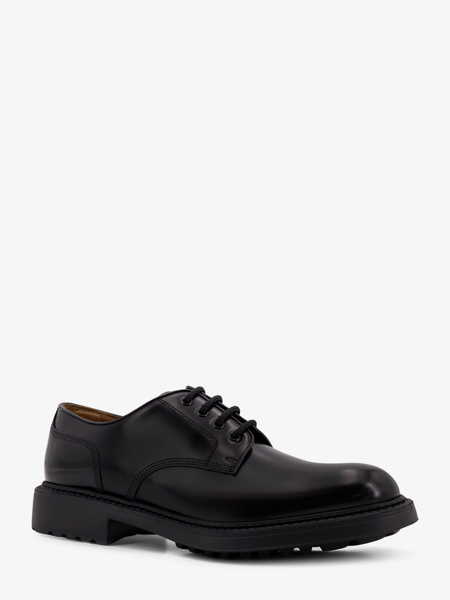 Doucal'S Horse Lace Up Leather Shoes
