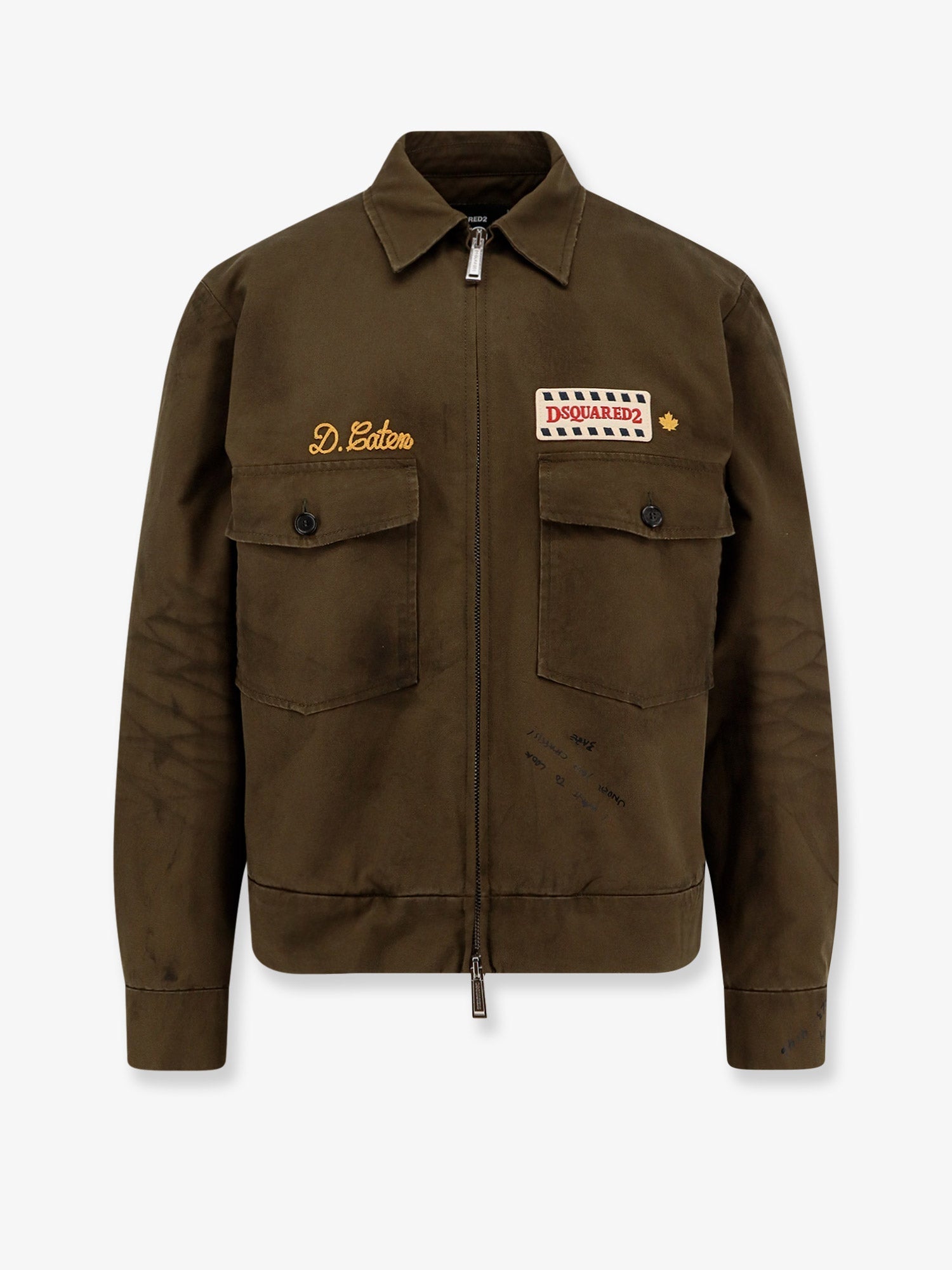 Dsquared2 Dsquared2 Bros Cotton Padded Jacket