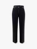 Elisabetta Franchi Trousers With Logoed Button