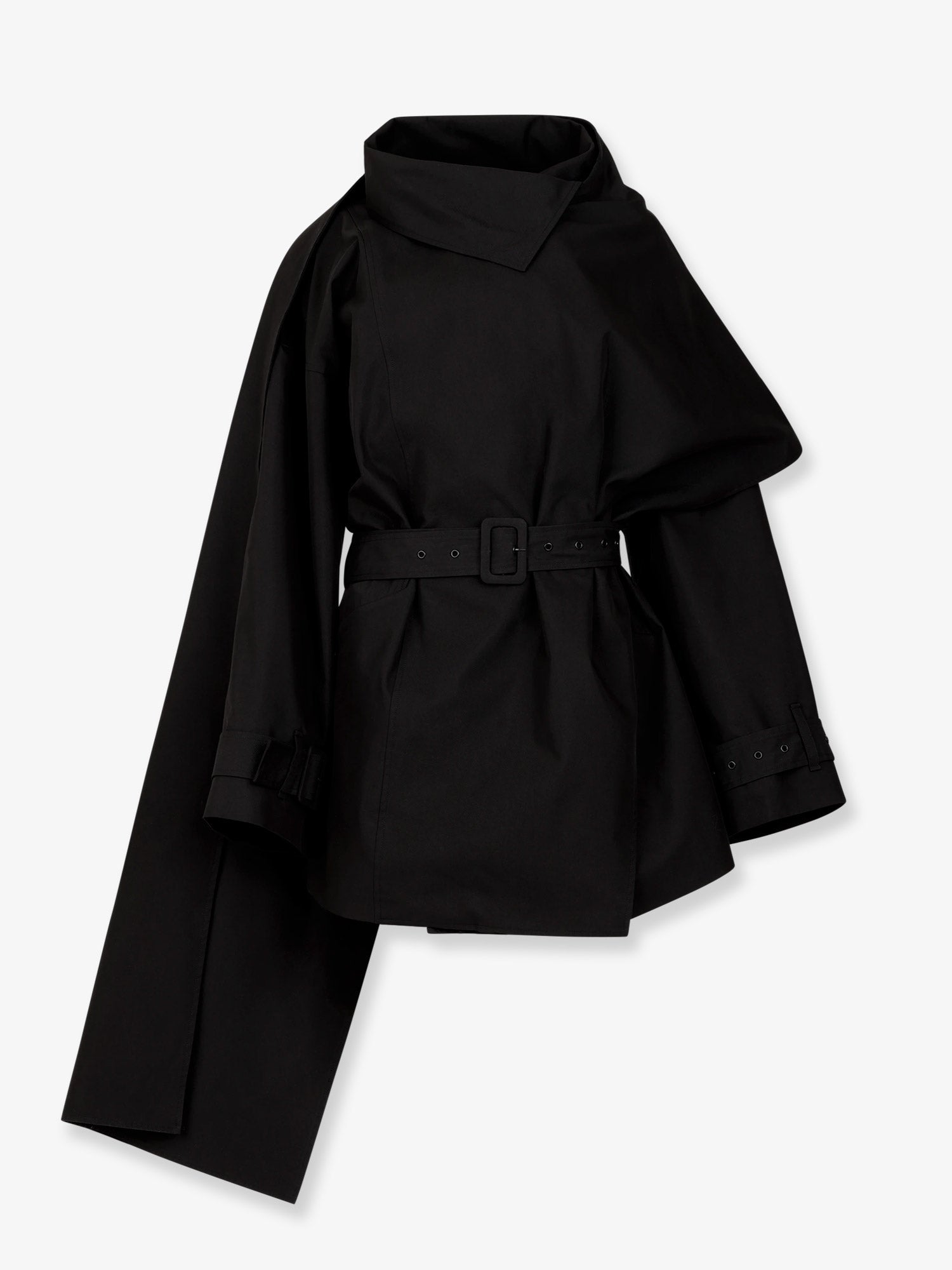 Entire Studios Mini Scarf Cotton Coat