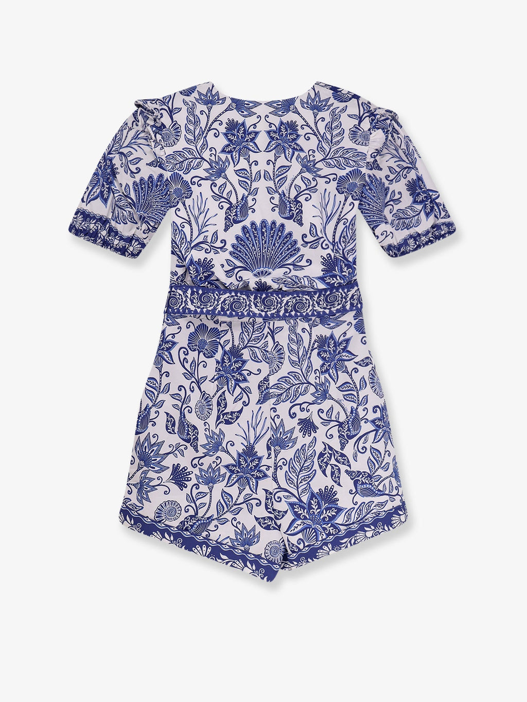 Farm Rio Shell Garden Cotton Jumpsuit
