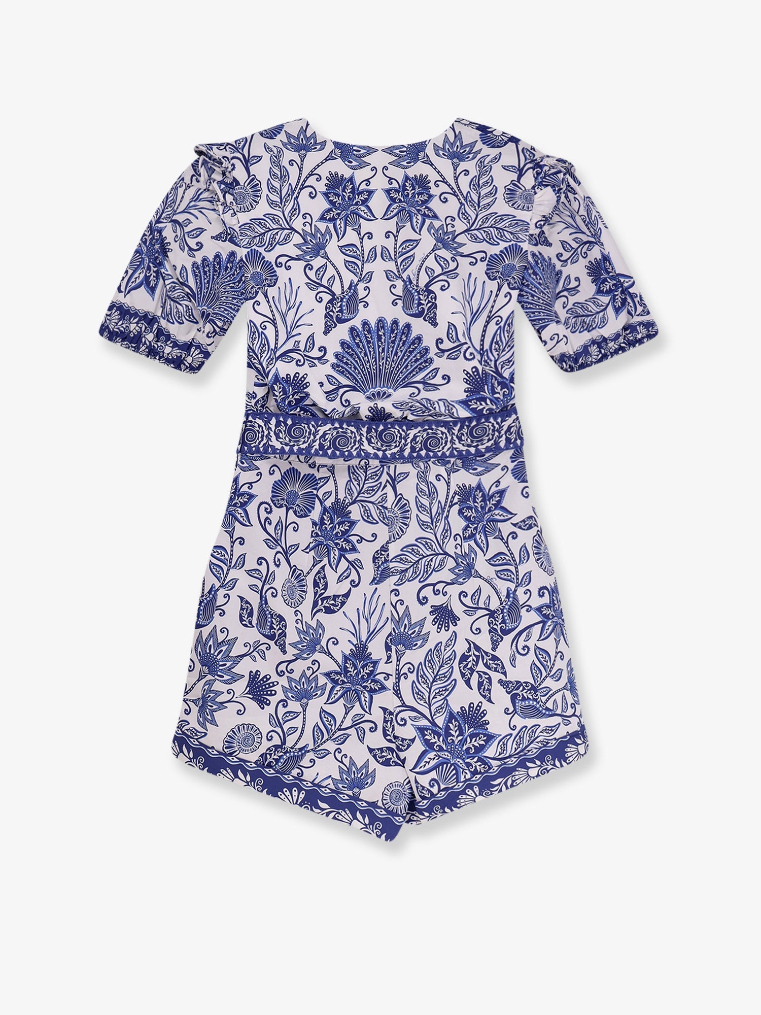 Farm Rio Shell Garden Cotton Jumpsuit