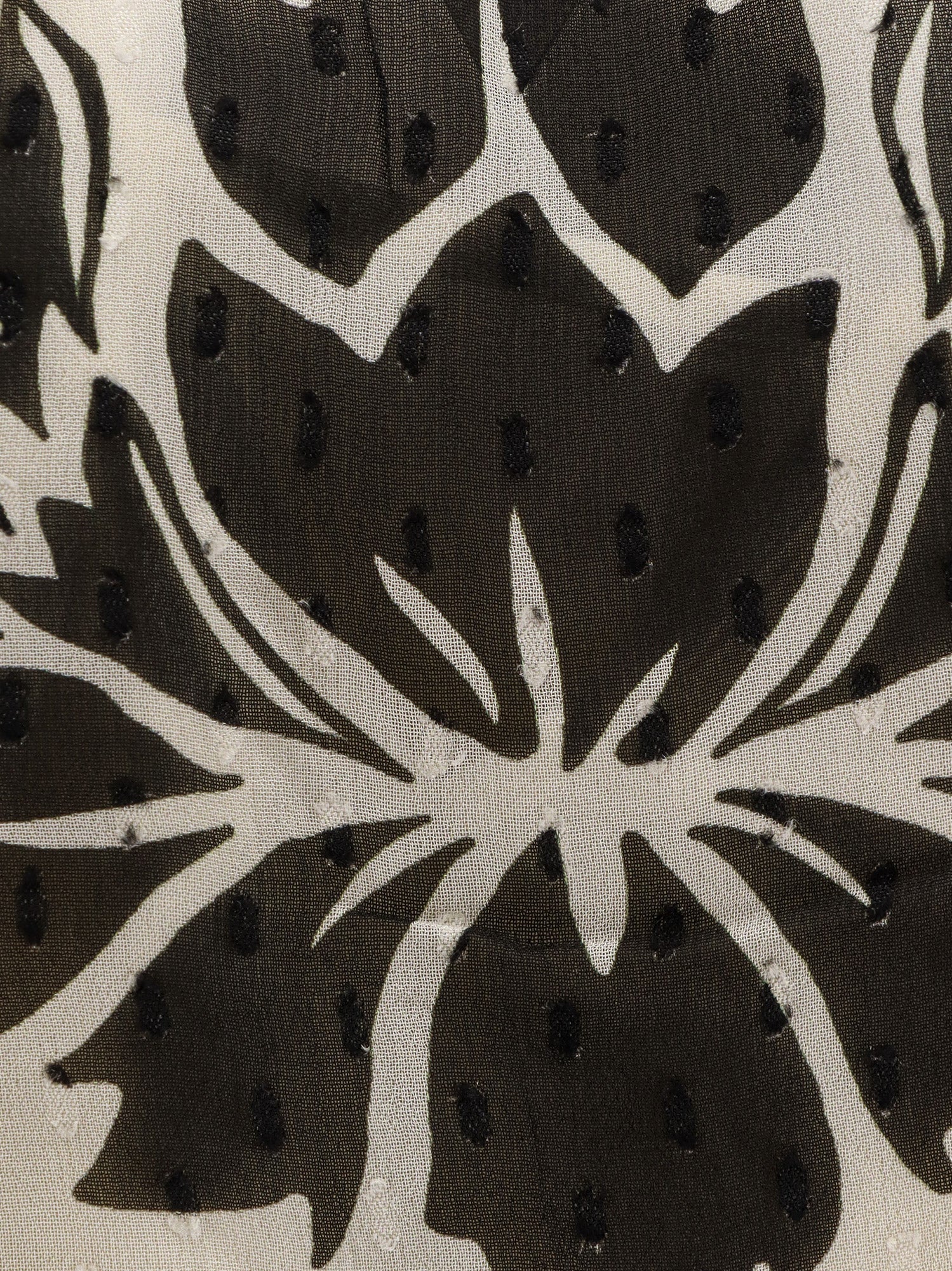 Farm Rio Viscose Dress With Floral Arabesque Motif