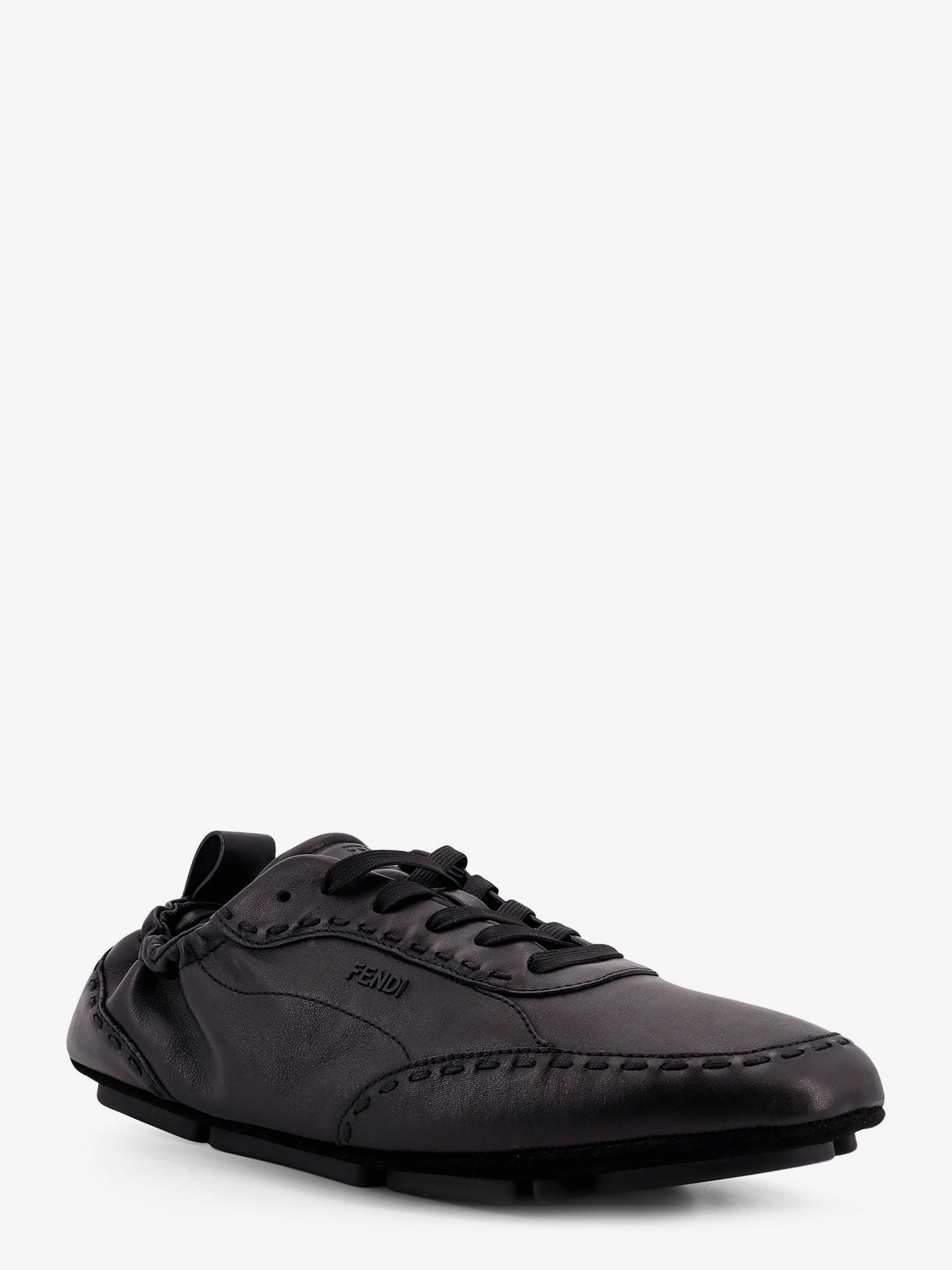 Fendi Fendi Fit Leather Sneakers