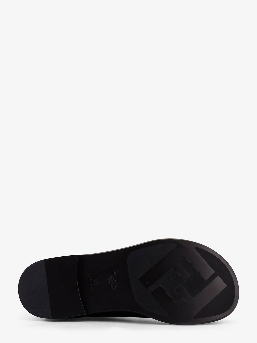 Fendi Chelsea Squared Ff Leather Boots