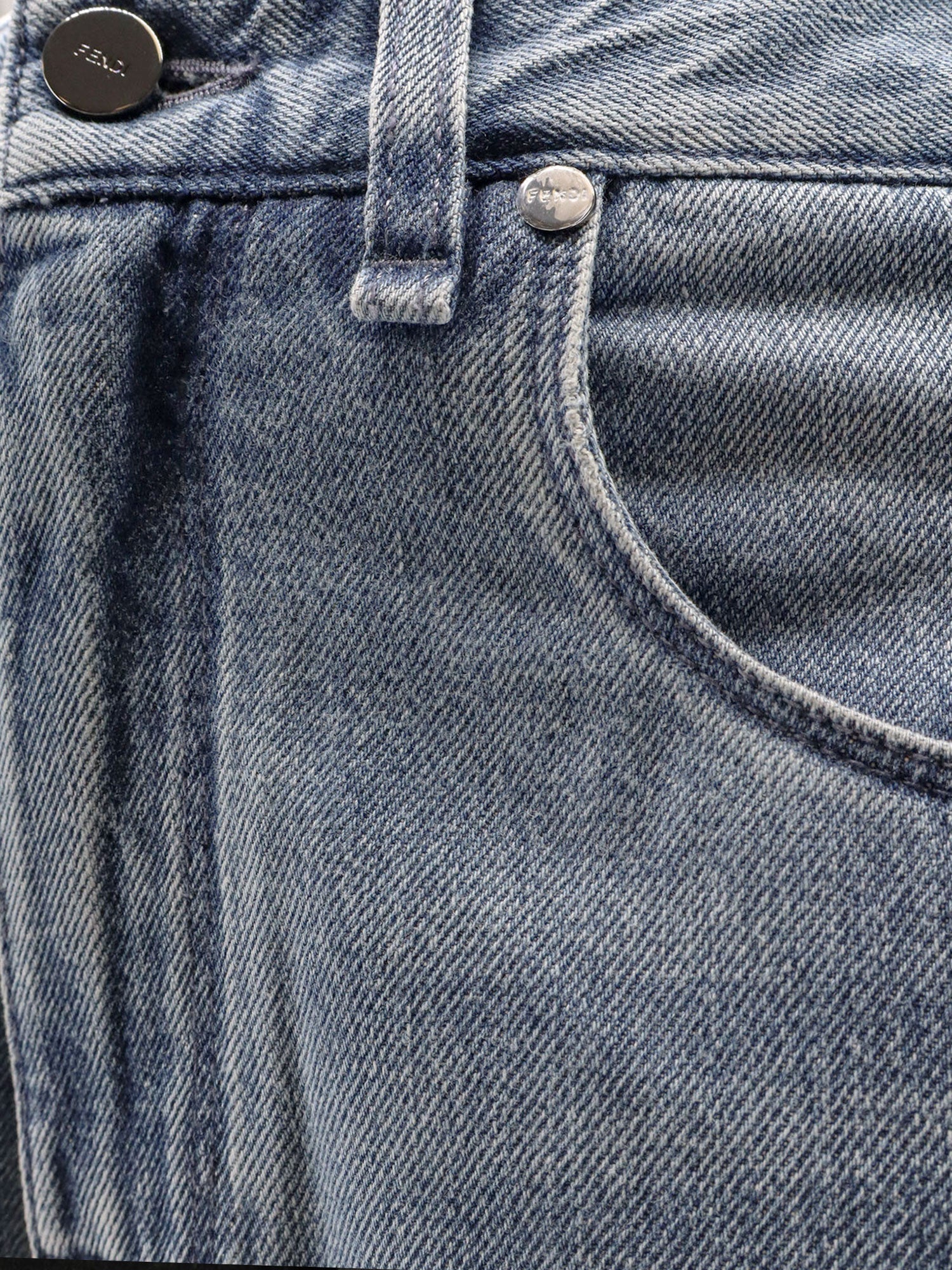 Fendi Regular Five Pockets Jeans