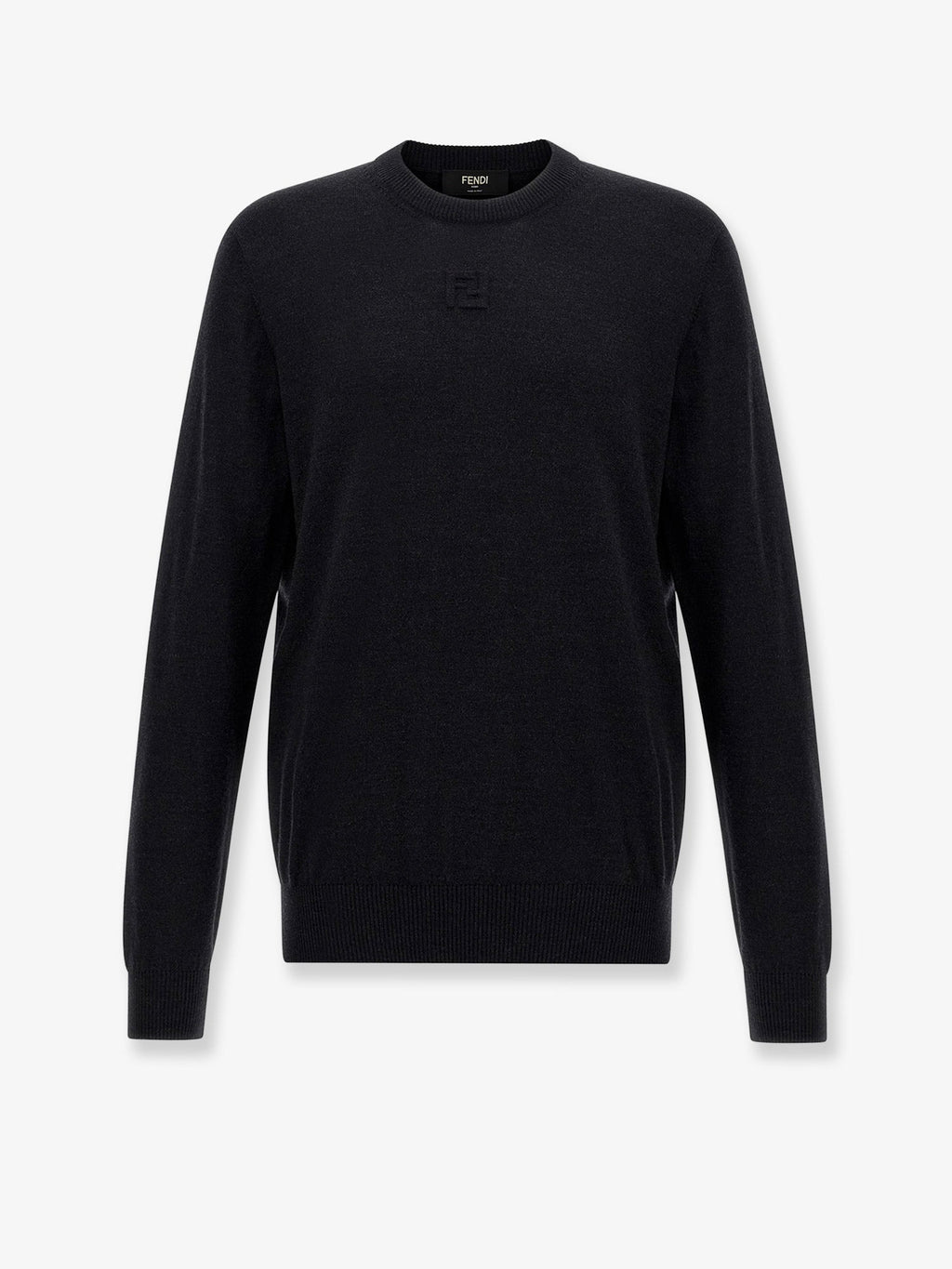Fendi Wool Sweater With Ff Detail
