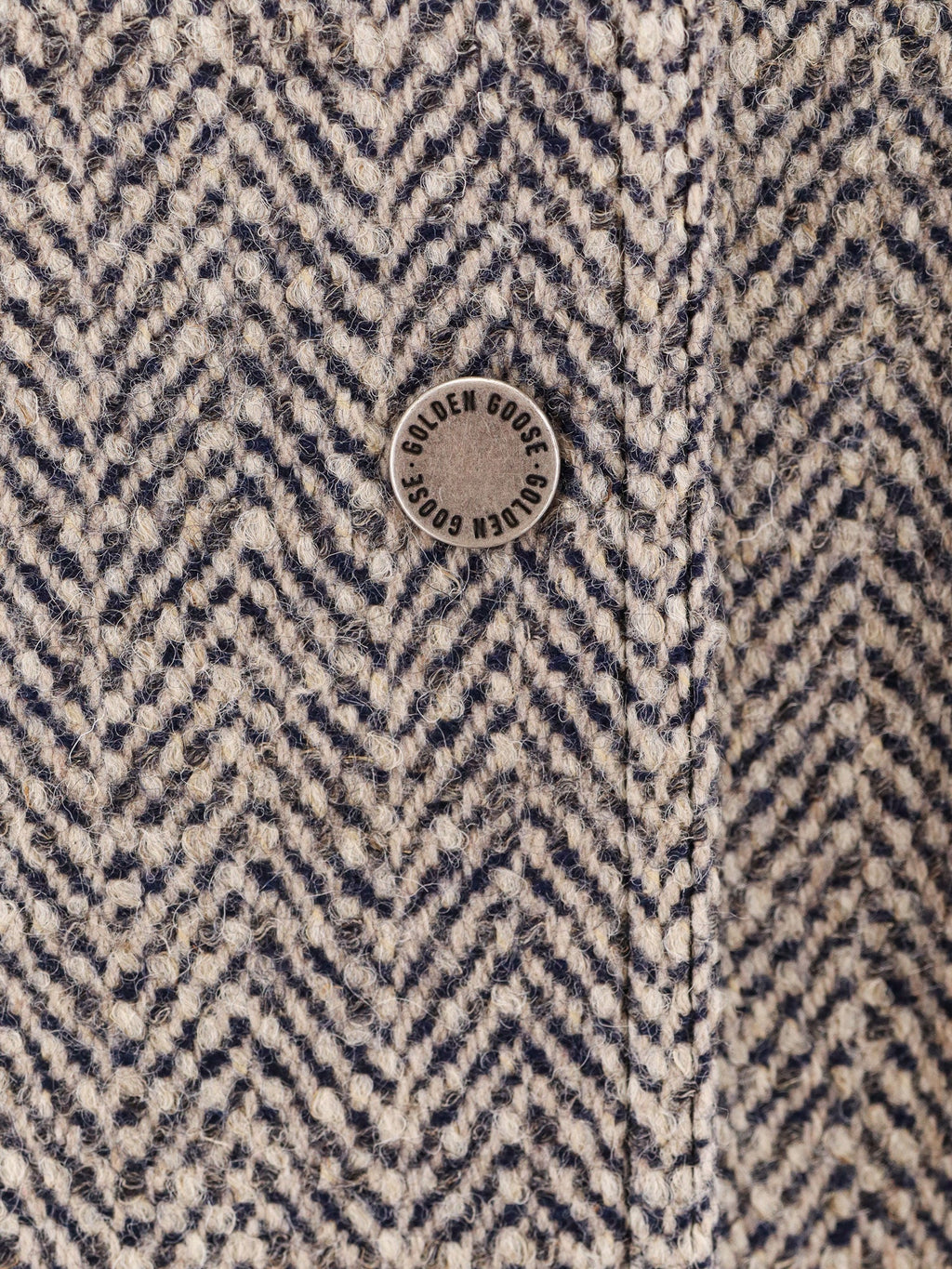 Golden Goose Deluxe Brand Herringbone Fabric Jacket