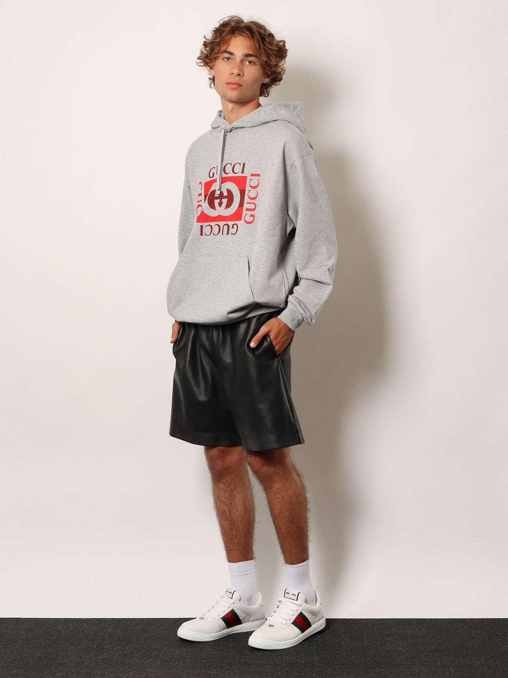 Gucci Cotton Hooded Sweatshirt