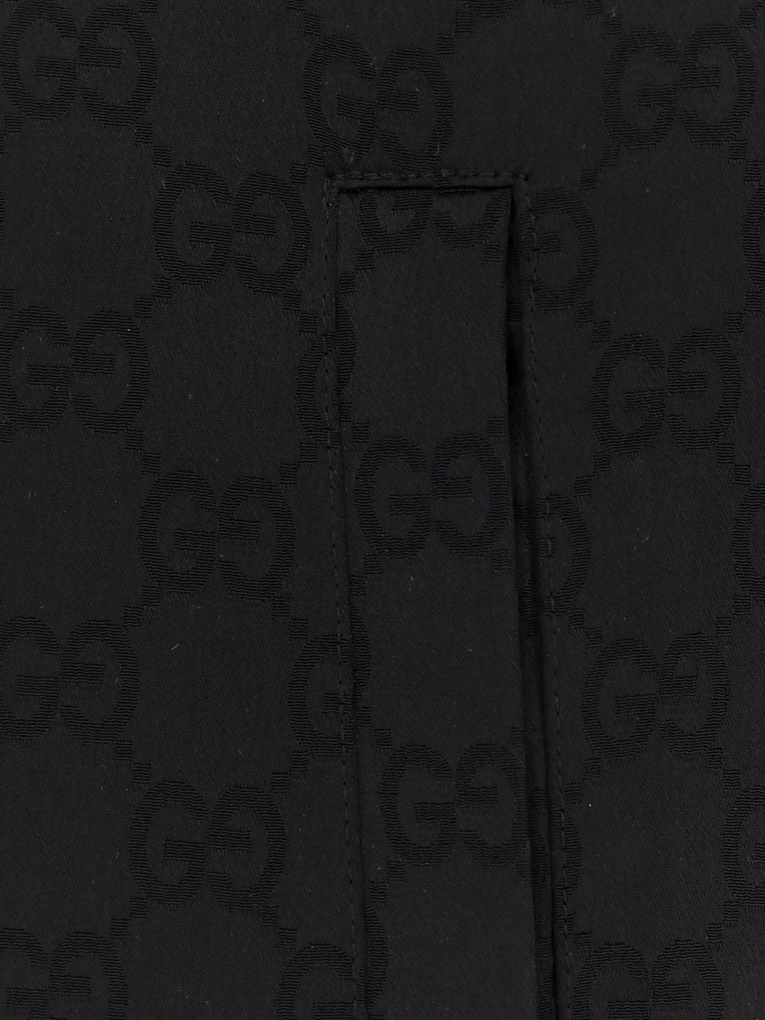 Gucci Viscose Blend Sweatshirt With All-Over Gg Motif