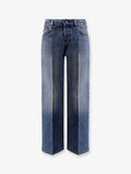 Gucci Cotton Jeans With Gucci Rosso Ancora Naplak Tag