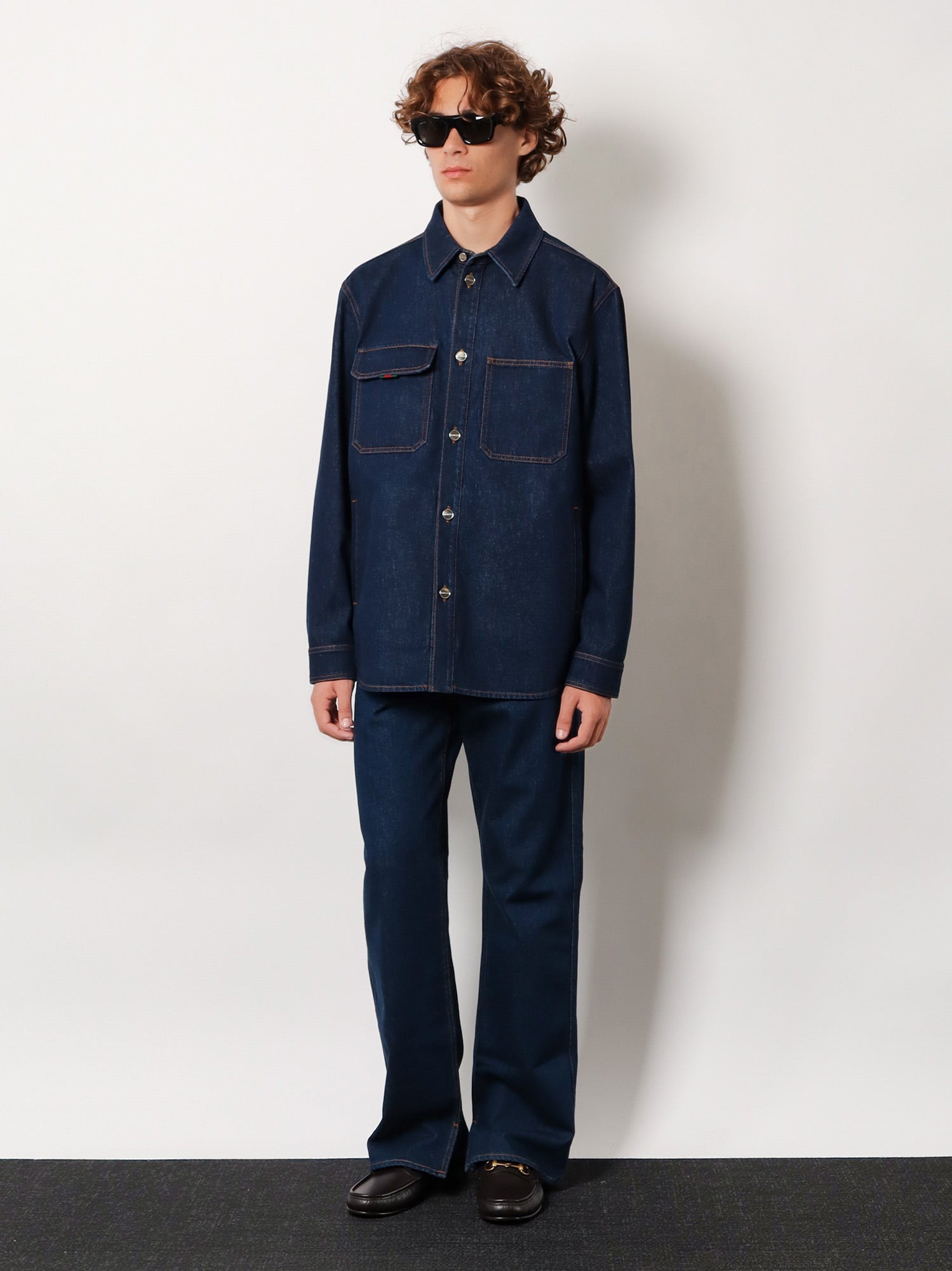 Gucci Dark Denim Shirt