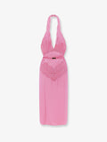 Gucci Silk Satin Midi Dress