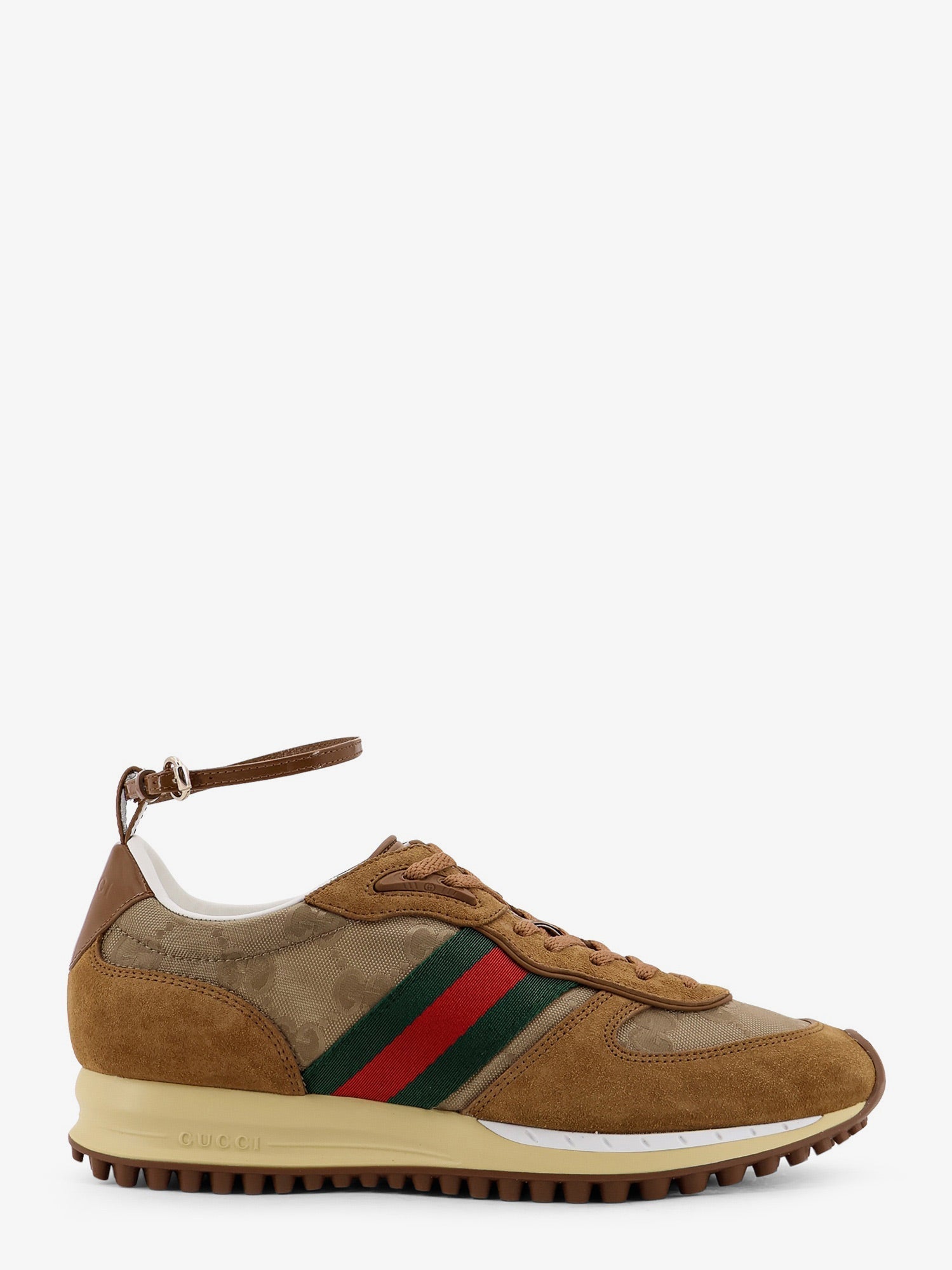 Gucci Re-Motion Suede Low-Top Sneakers
