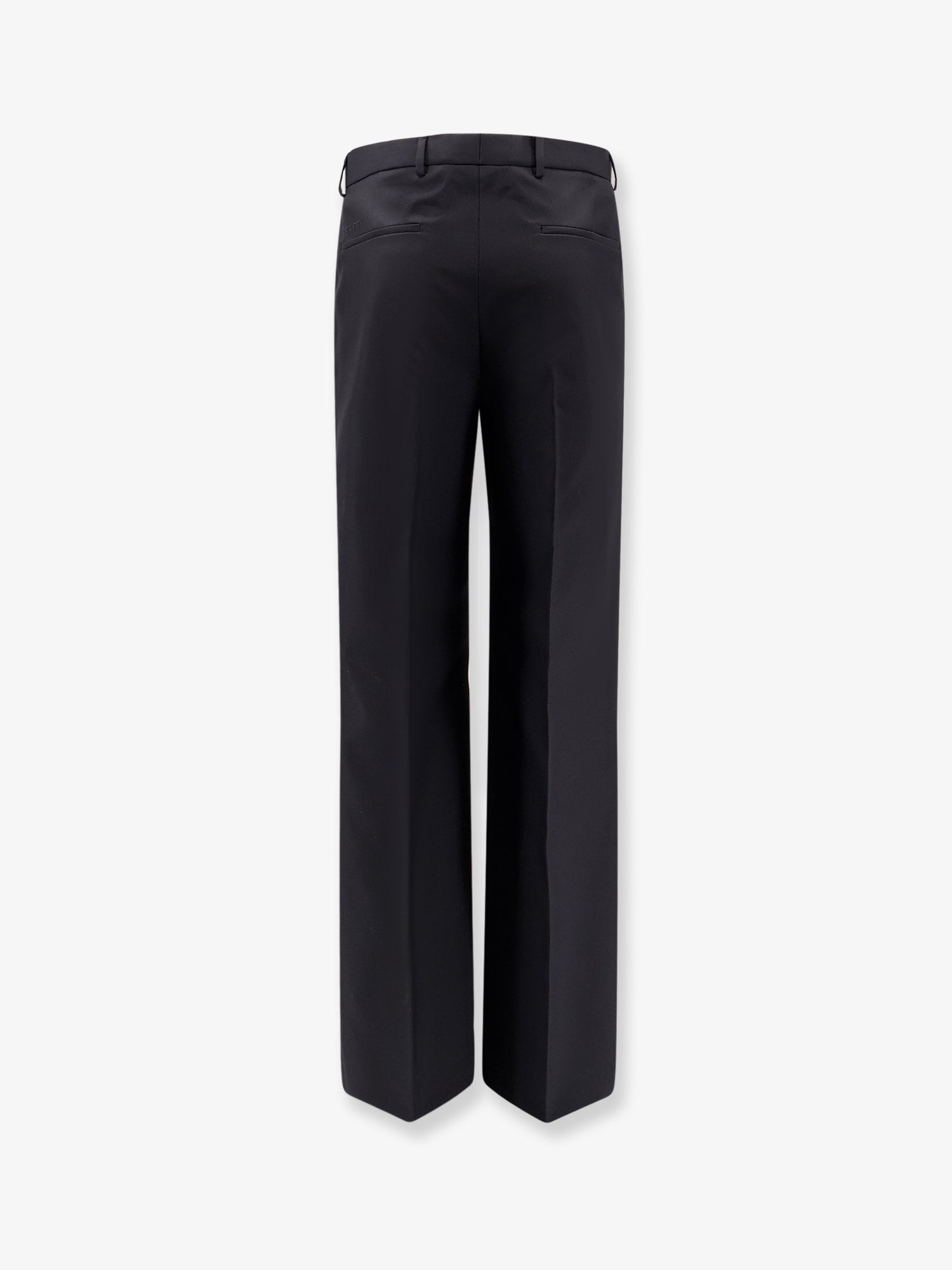 Gucci Trousers With Gucci Embroidery