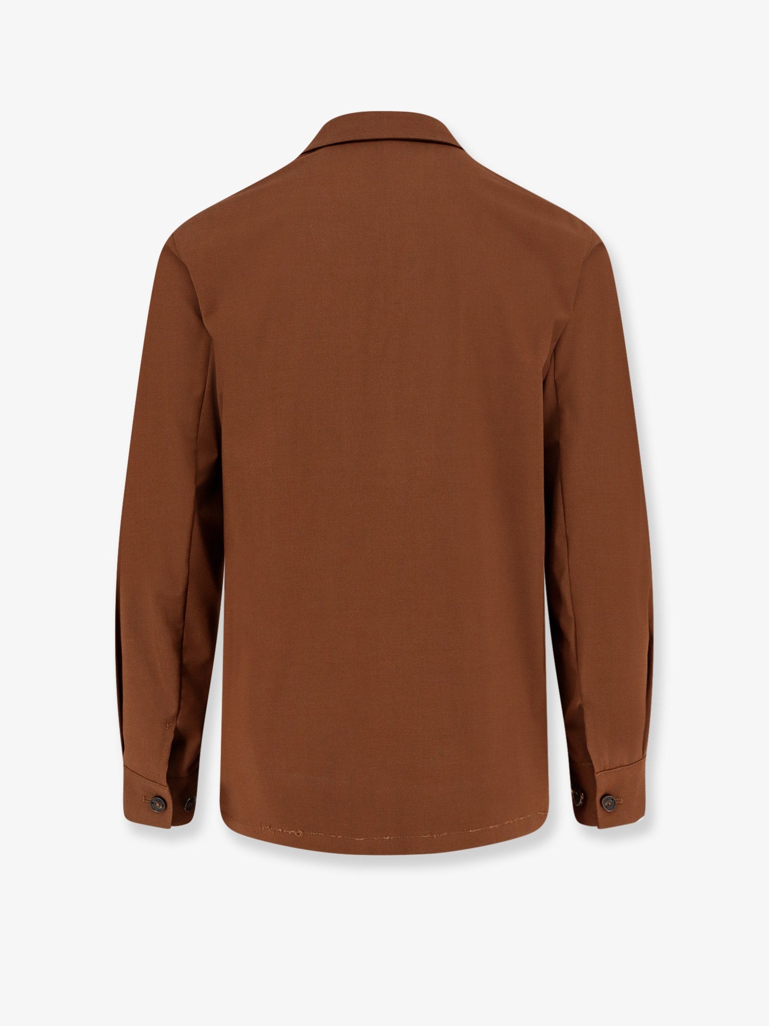 Hevo Bari Oversized Wool Blend Shirt