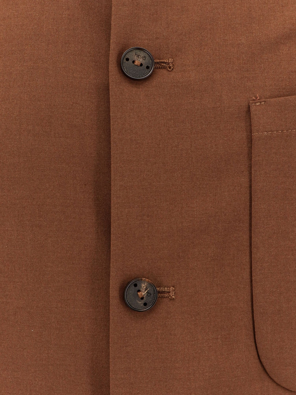 Hevo Bari Oversized Wool Blend Shirt