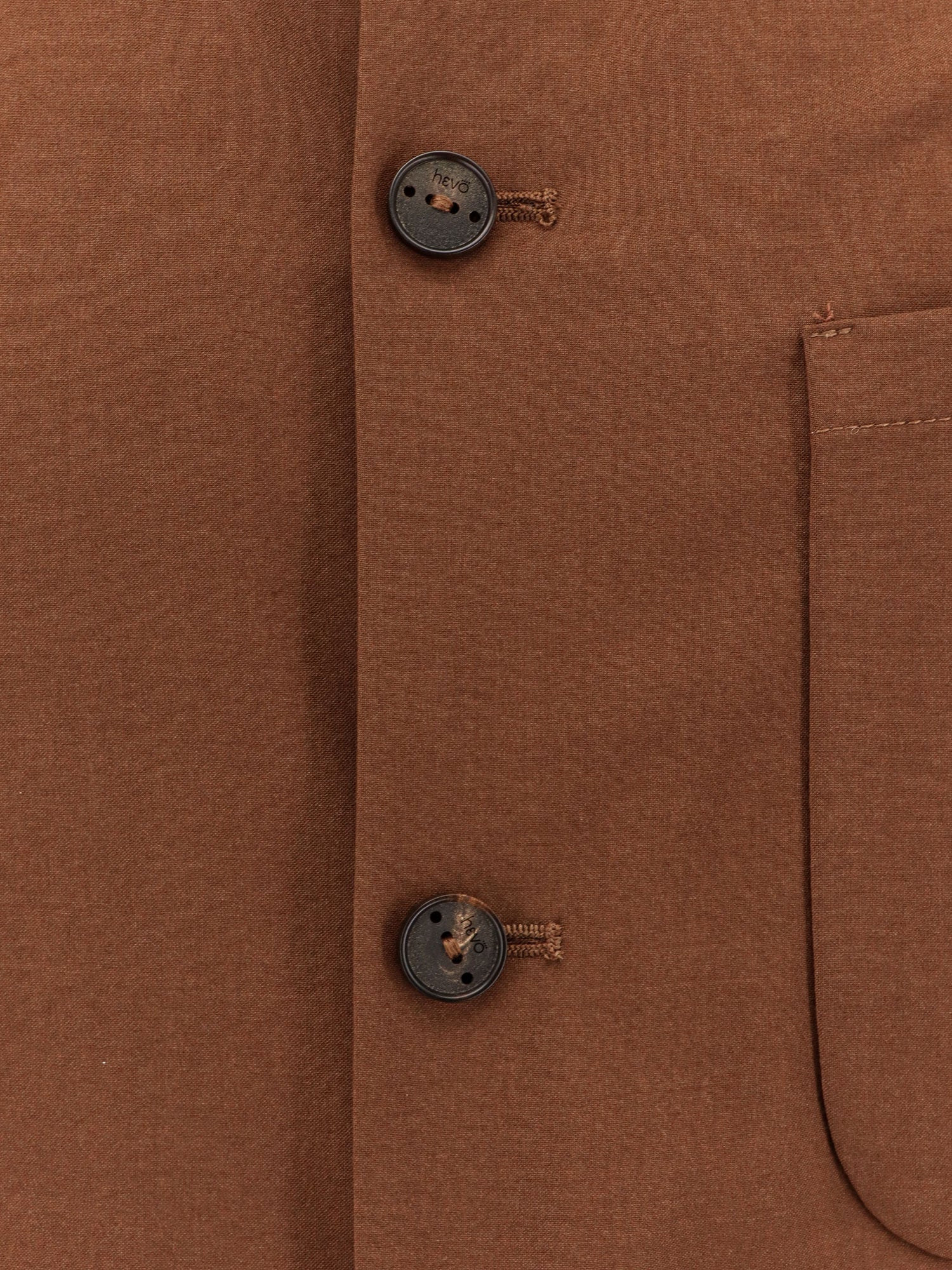 Hevo Bari Oversized Wool Blend Shirt