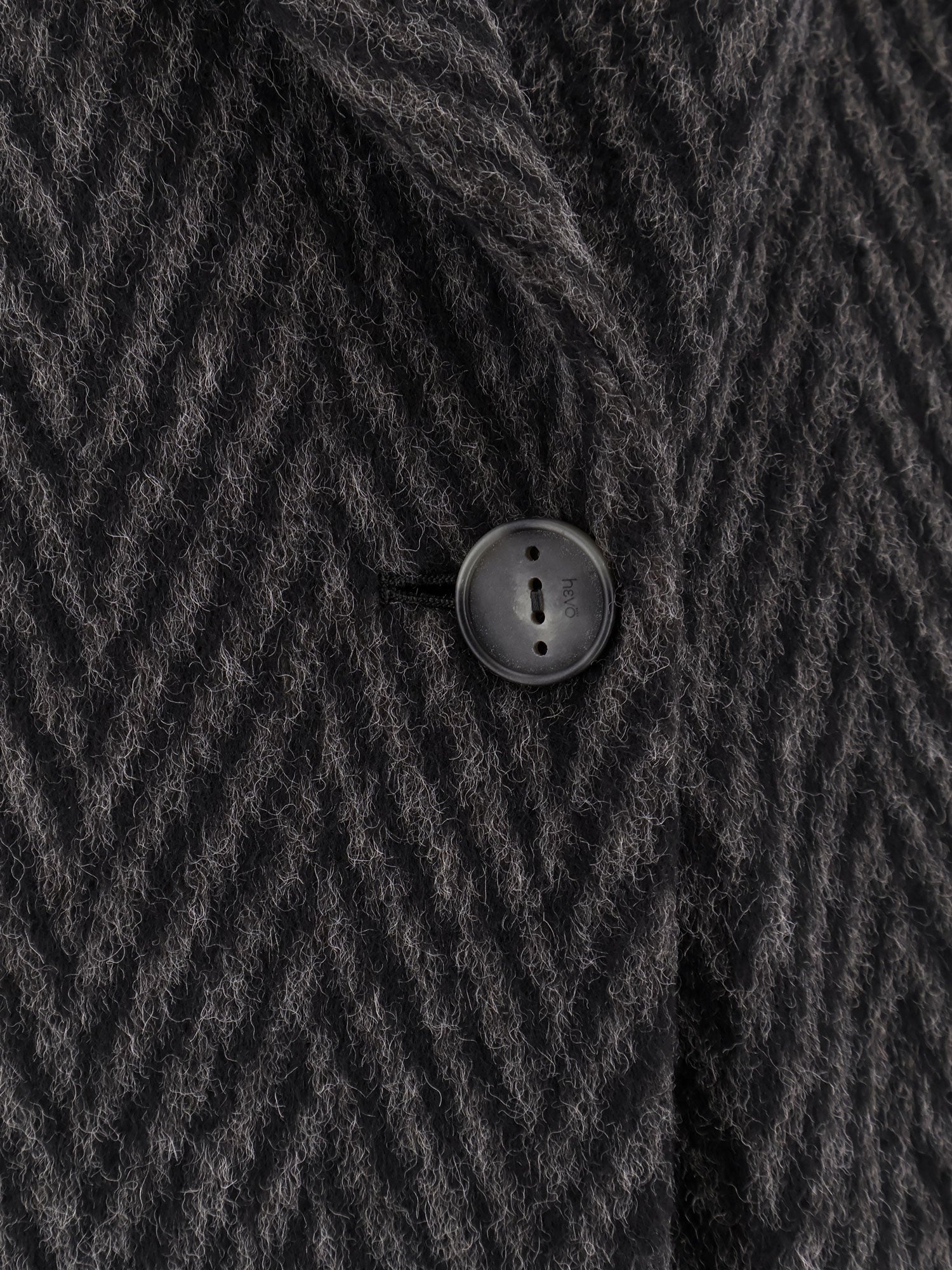 Hevo Santa Cesarea Wool Blend Coat