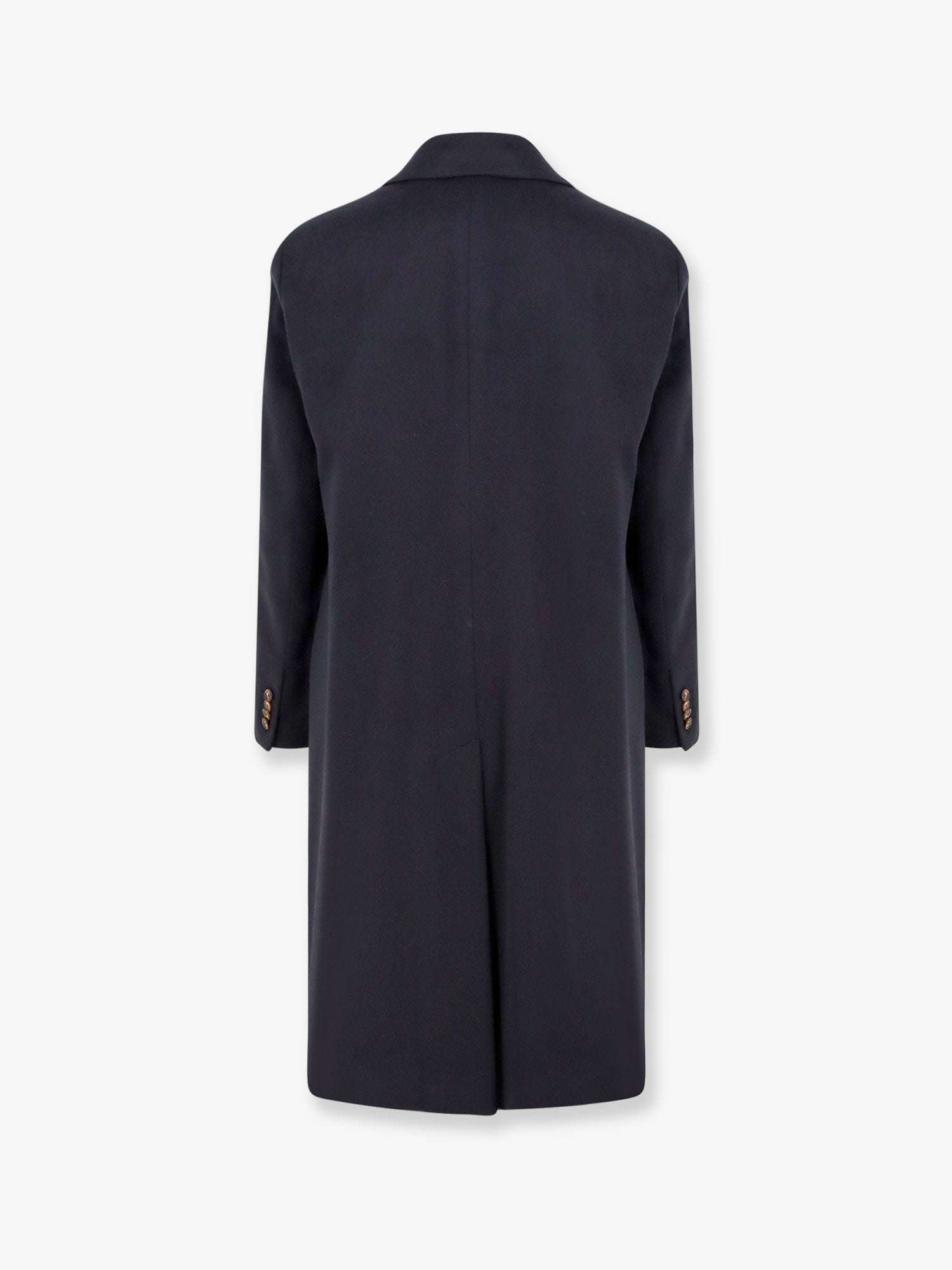Hevo Cashmere Coat With Satin Lining