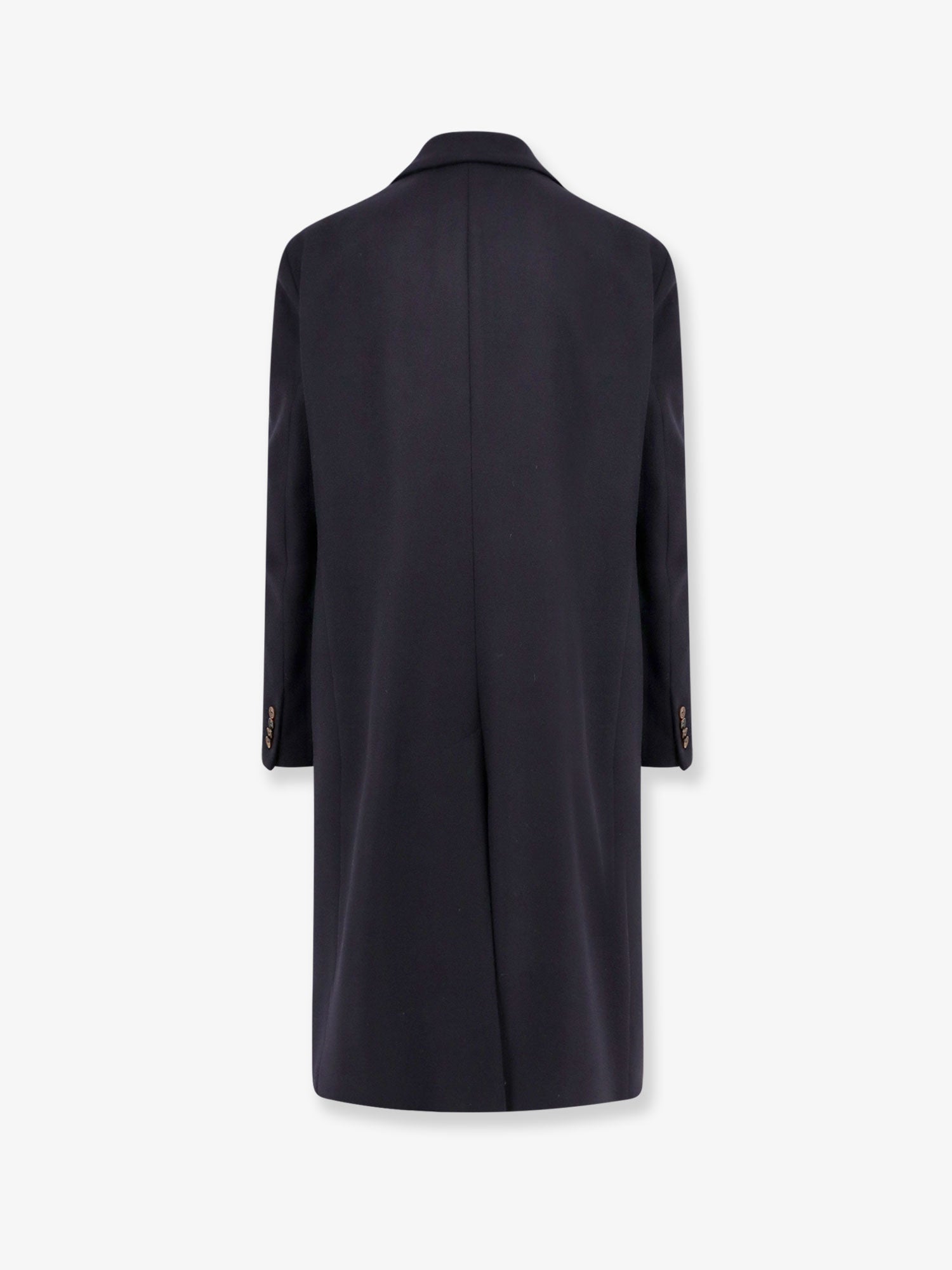 Hevo Virgin Wool Coat With Satin Lining