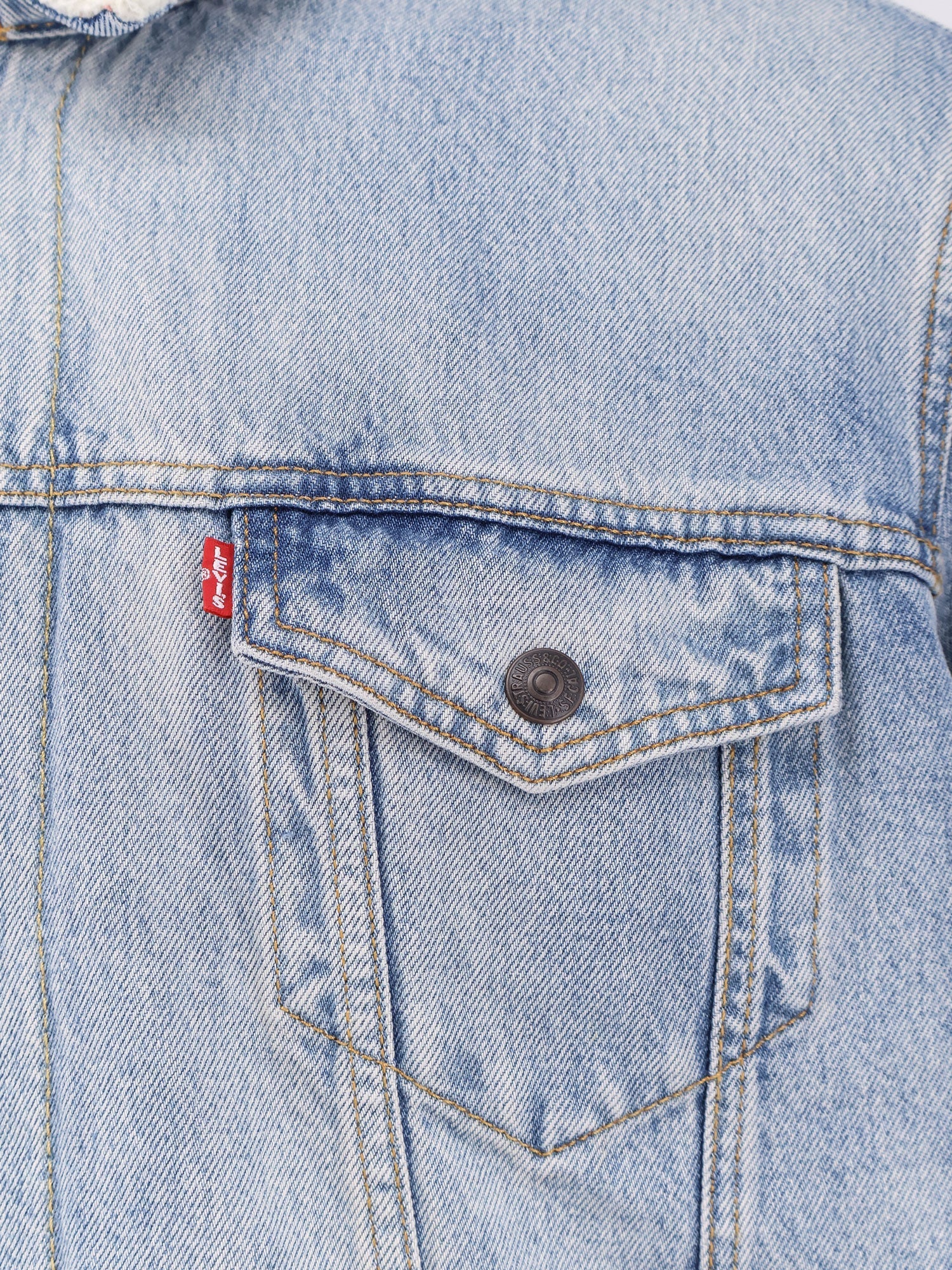 Levi'S Denim Jacket With RepreveÂ® Lining
