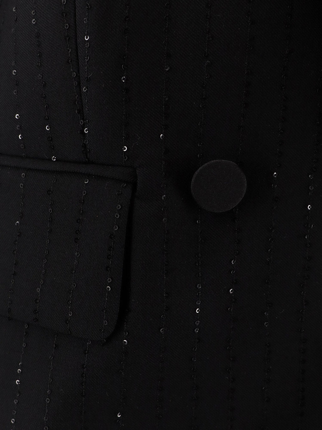 Max Mara Appia Virgin Wool Blazer With Sequins