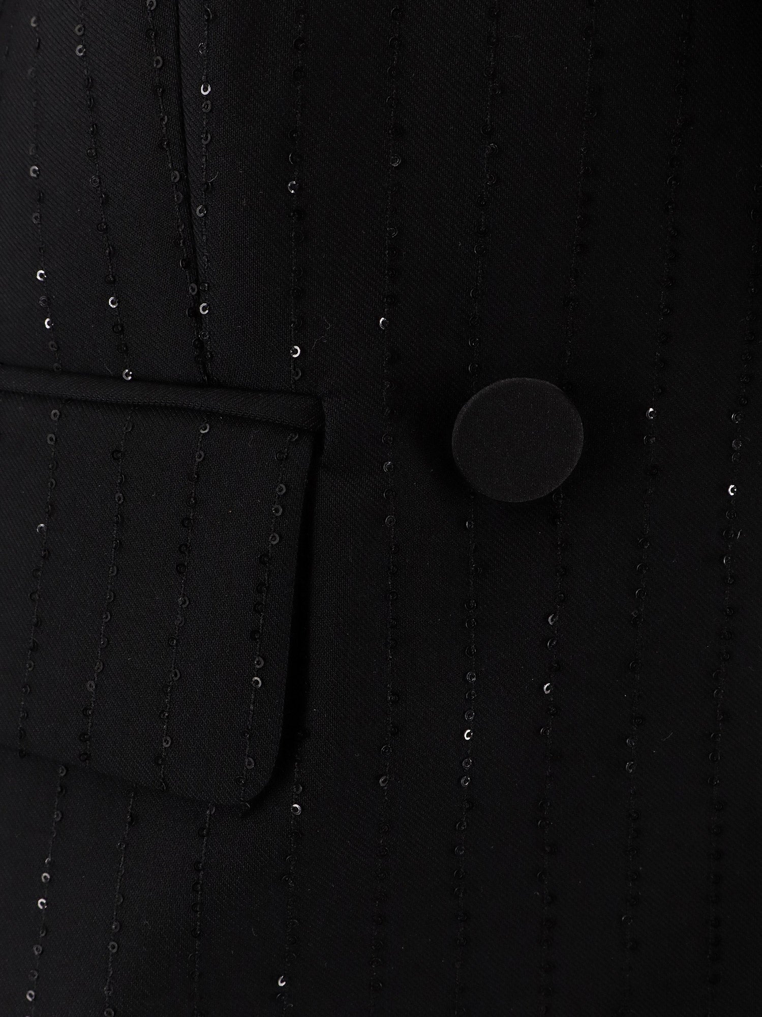 Max Mara Appia Virgin Wool Blazer With Sequins