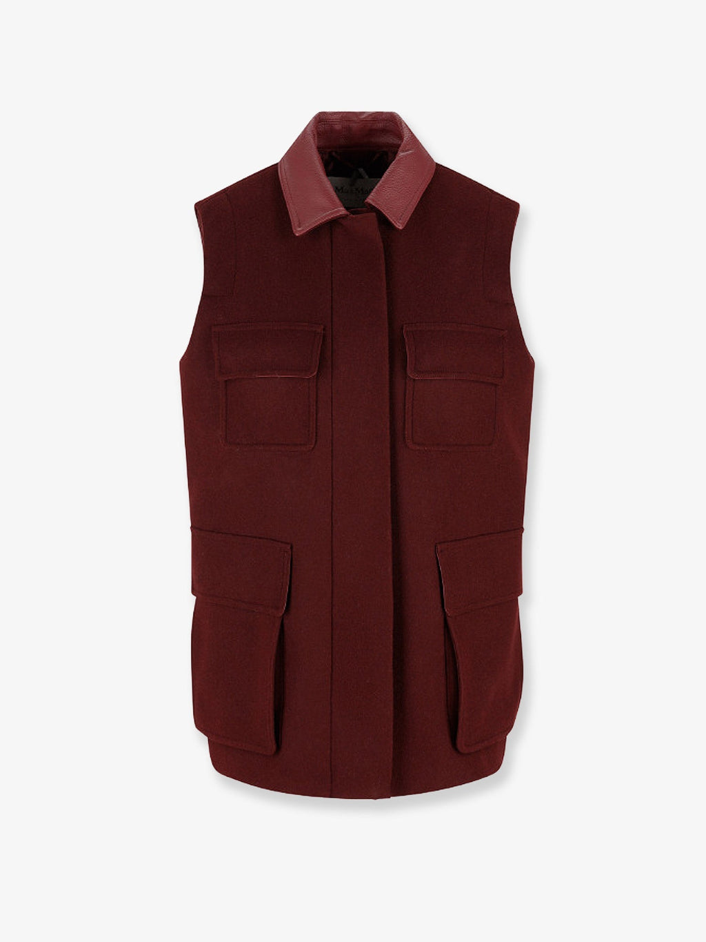 Max Mara Aeroso Wool, Alpaca And Cashmere Sleeveless Coat
