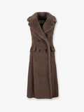 Max Mara Boario Sleeveless Alpaca Blend Coat
