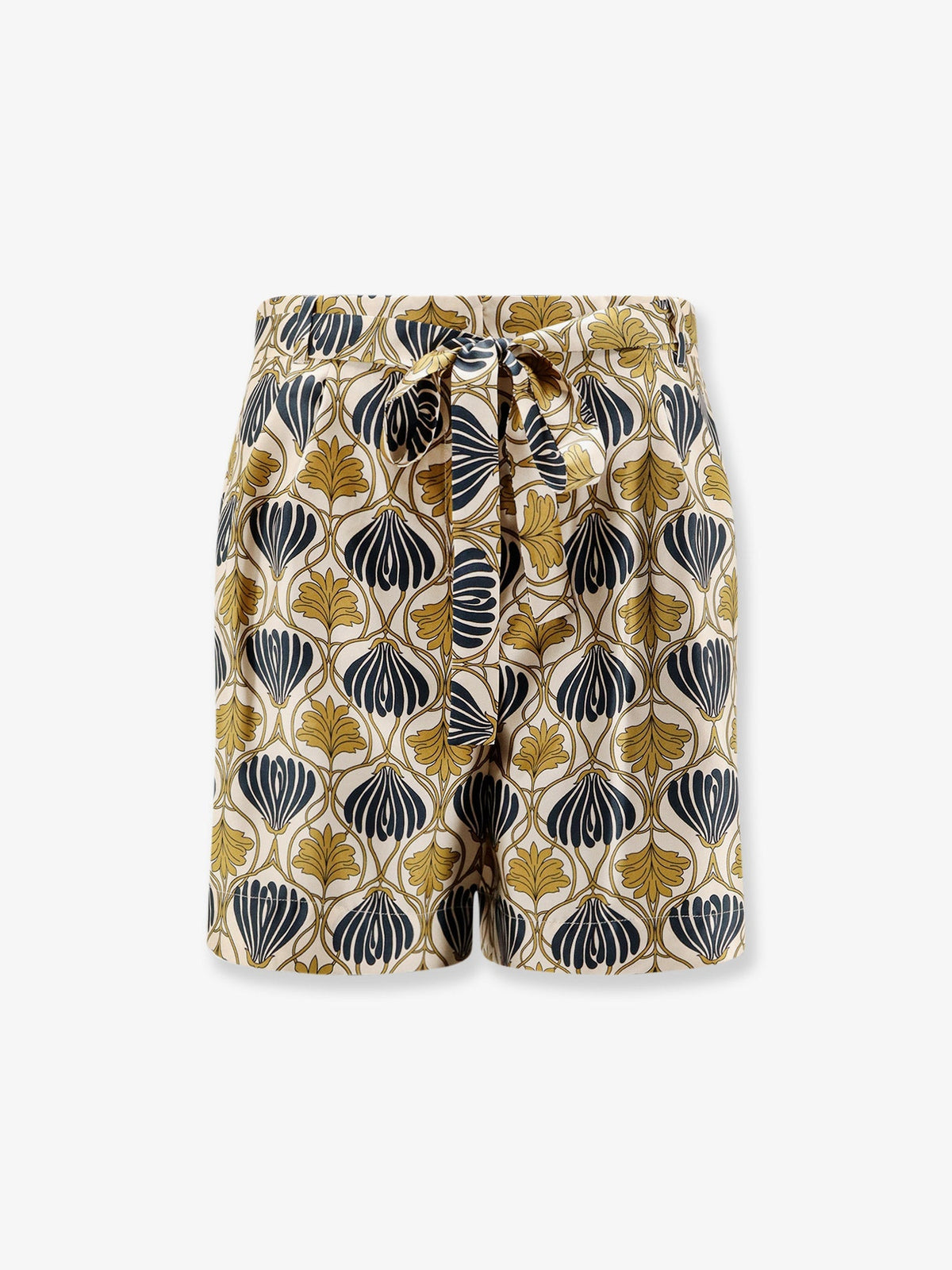 Max Mara Metello Multicolor Silk Shorts