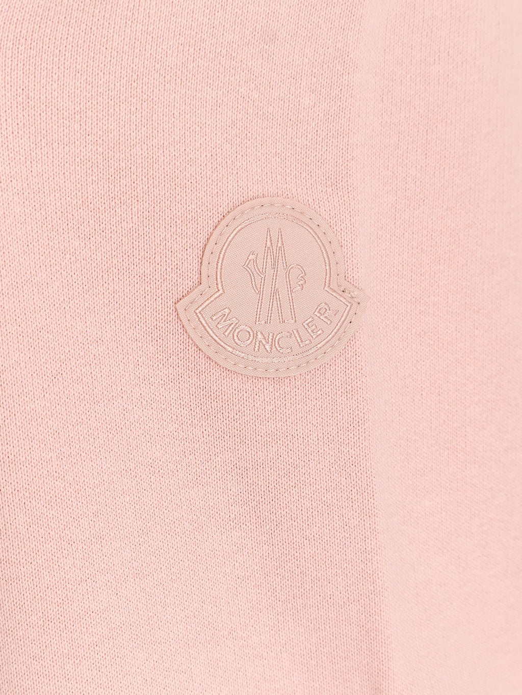 Moncler Cotton Sweatshirt With Logo Patch