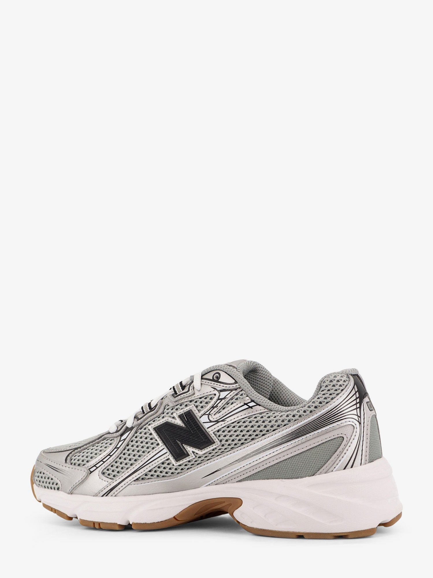 New Balance 740 Mesh Sneakers With Leather Inserts