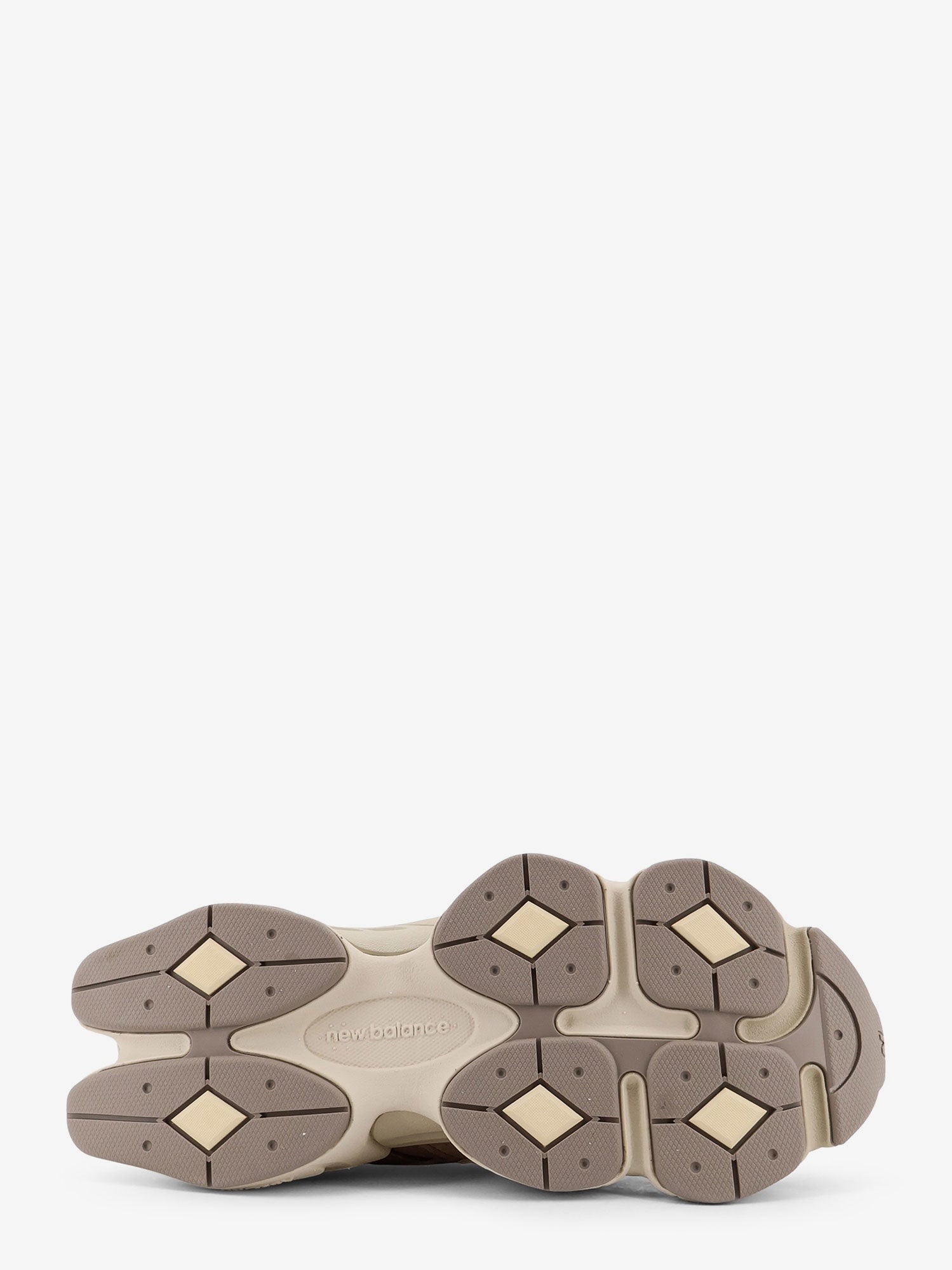New Balance 9060 Mesh And Suede Low-Top Sneakers