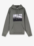Oamc Peacemaker Loose Fit Hoodie Star Print Sweatshirt
