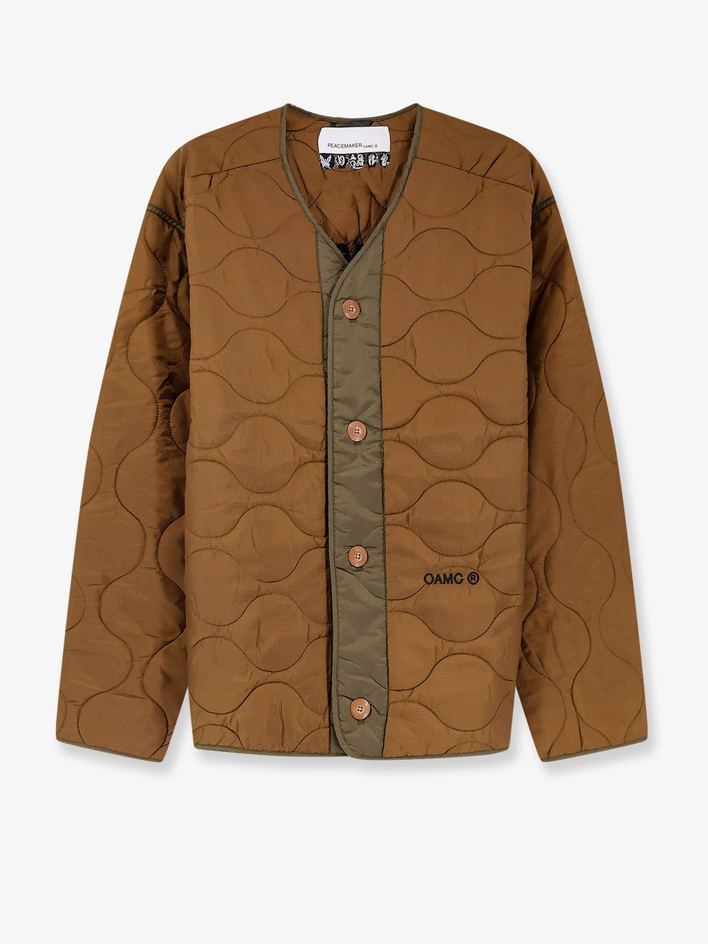 Oamc Peacemaker Combat Liner Quilted Nylon Jacket