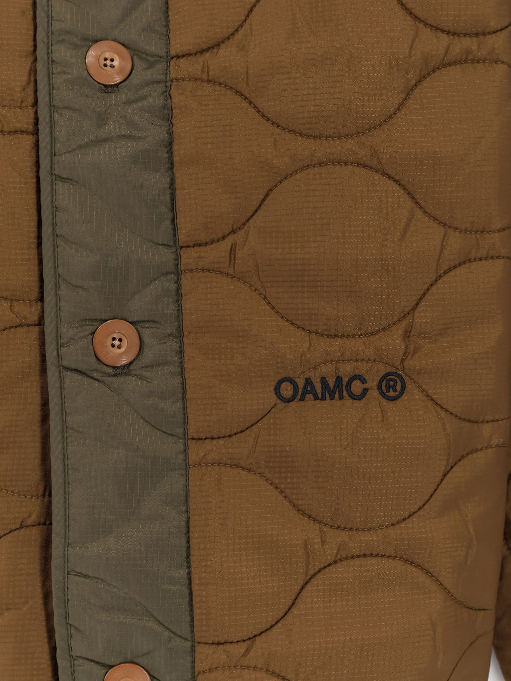 Oamc Peacemaker Combat Liner Quilted Nylon Jacket