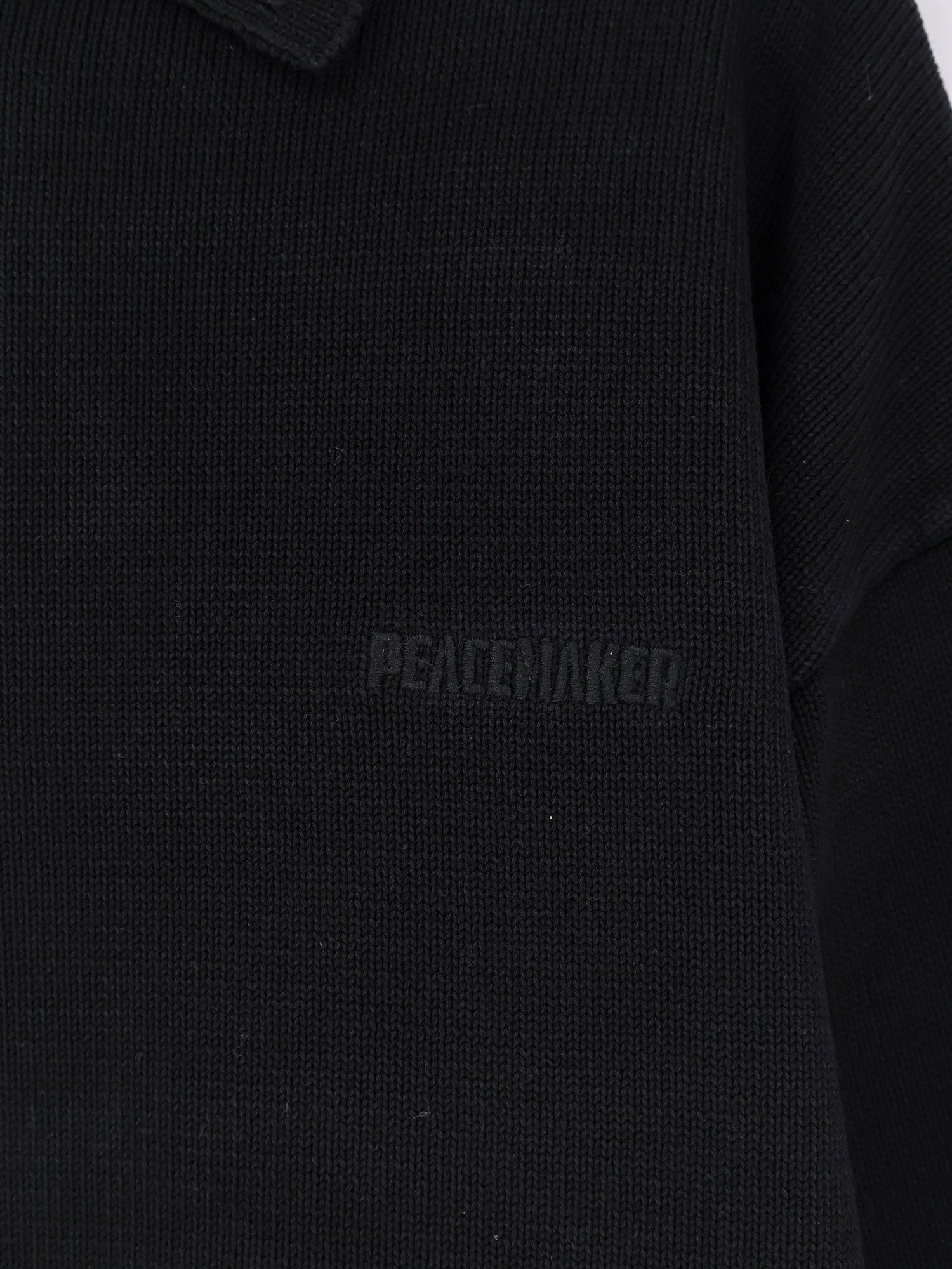 Oamc Peacemaker Cotton Polo Shirt