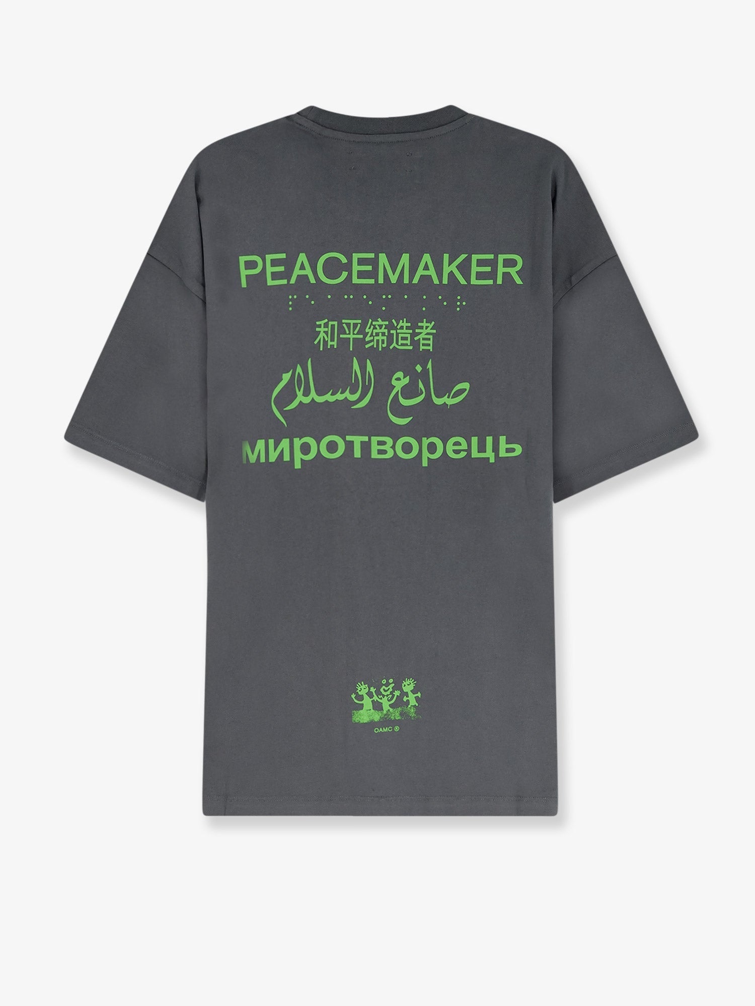 Oamc Peacemaker Cotton T-Shirt