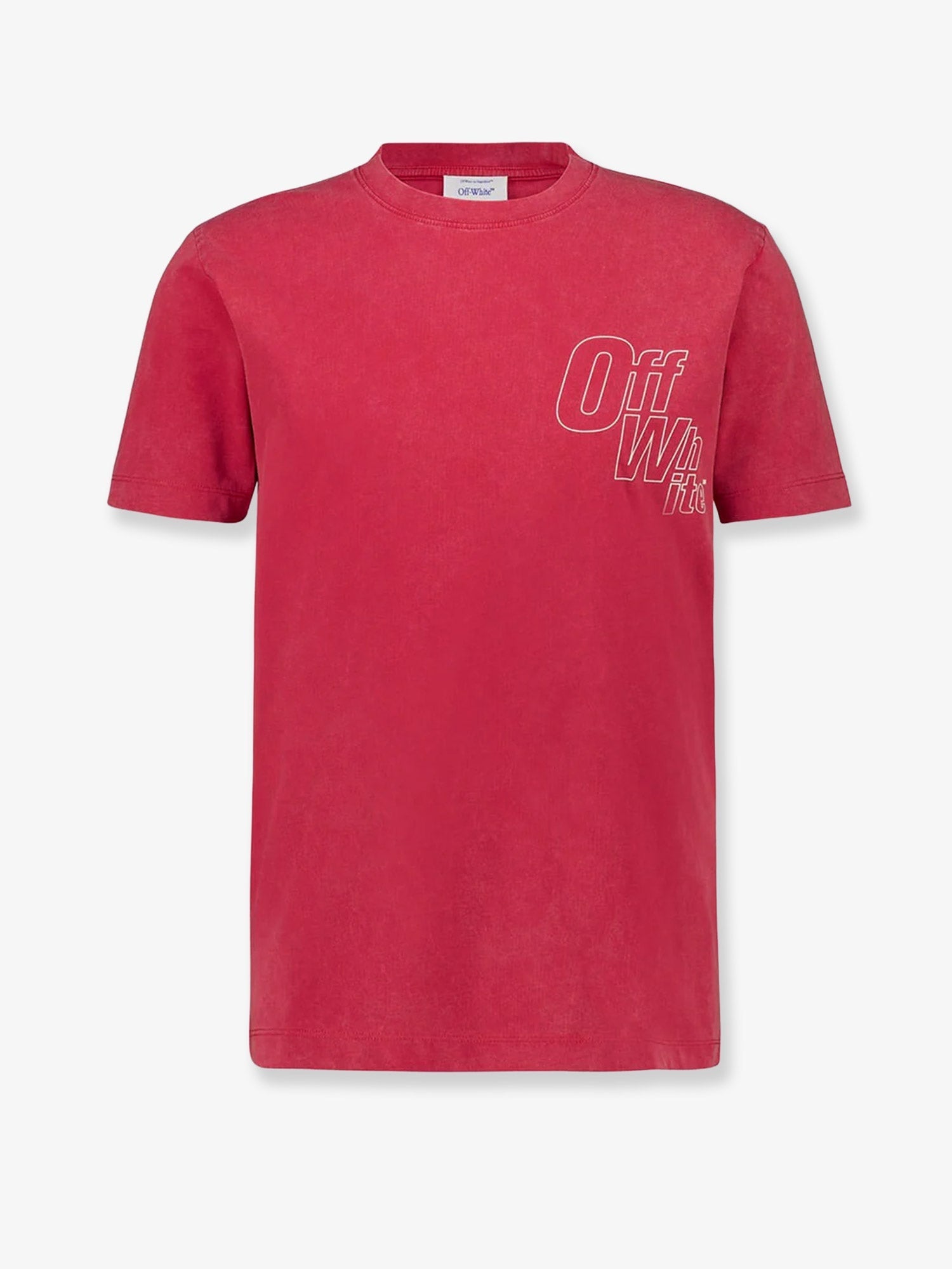 Off White Cotton T-Shirt