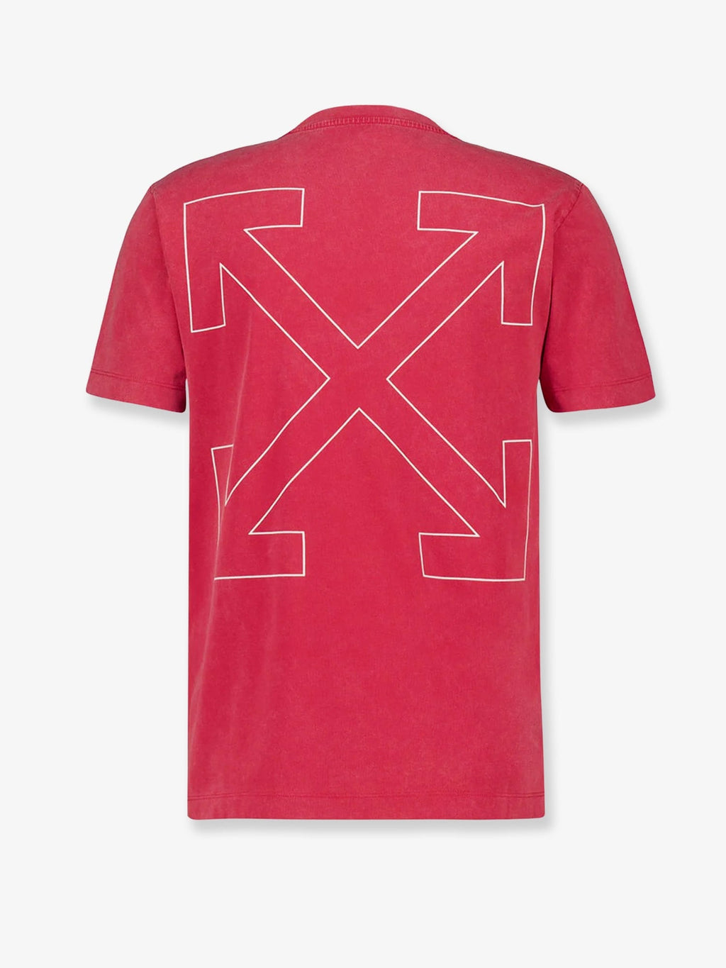 Off White Cotton T-Shirt