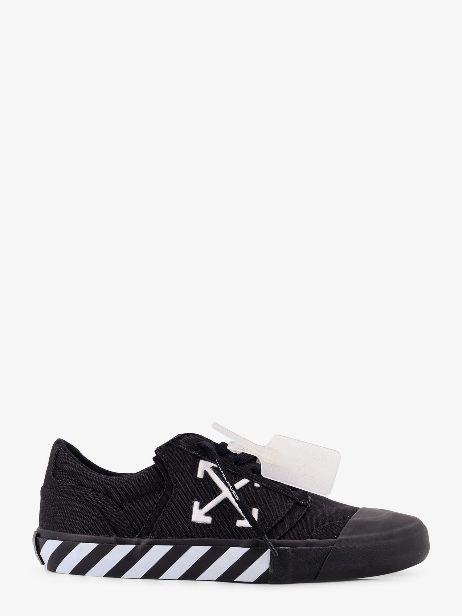 Off White Vulc Undercut Canvas Low-Top Sneakers